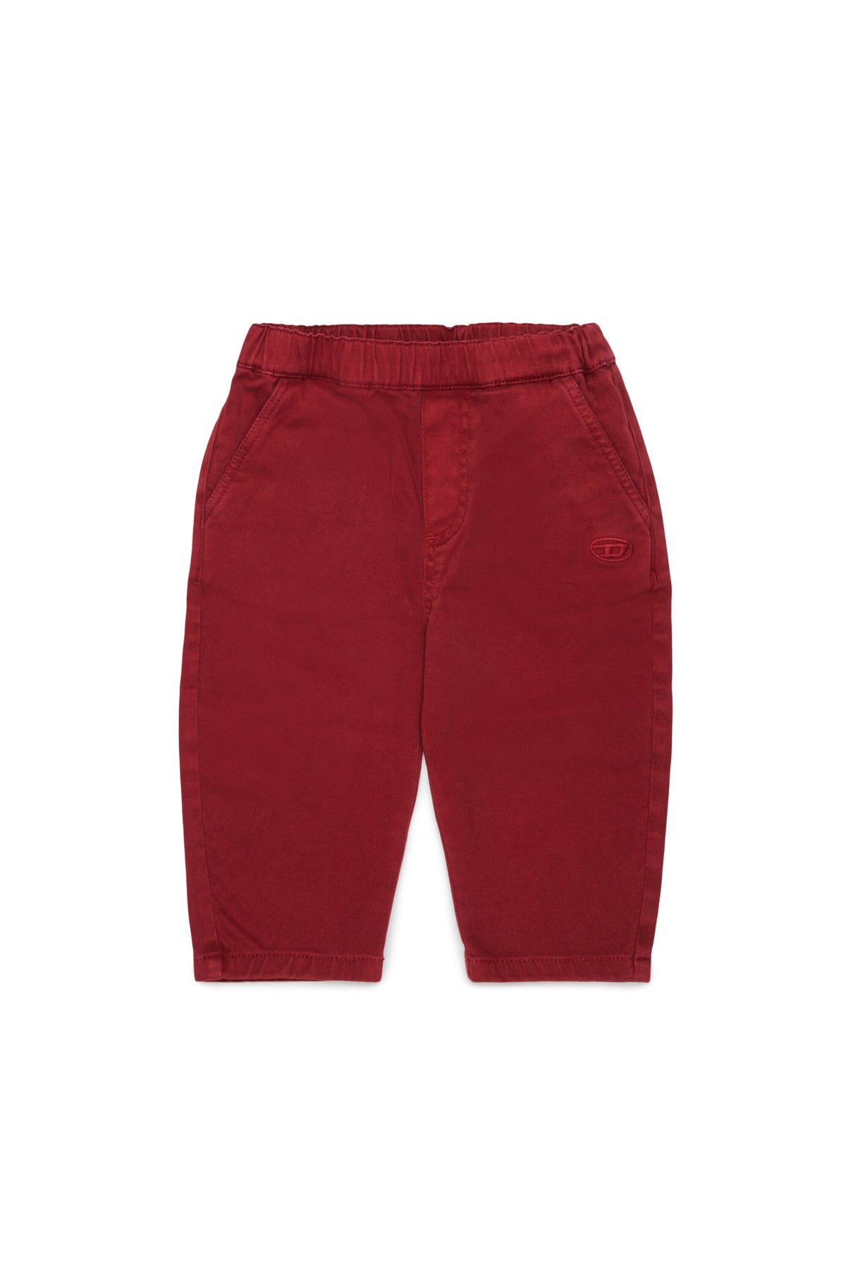 Chino pants with logo