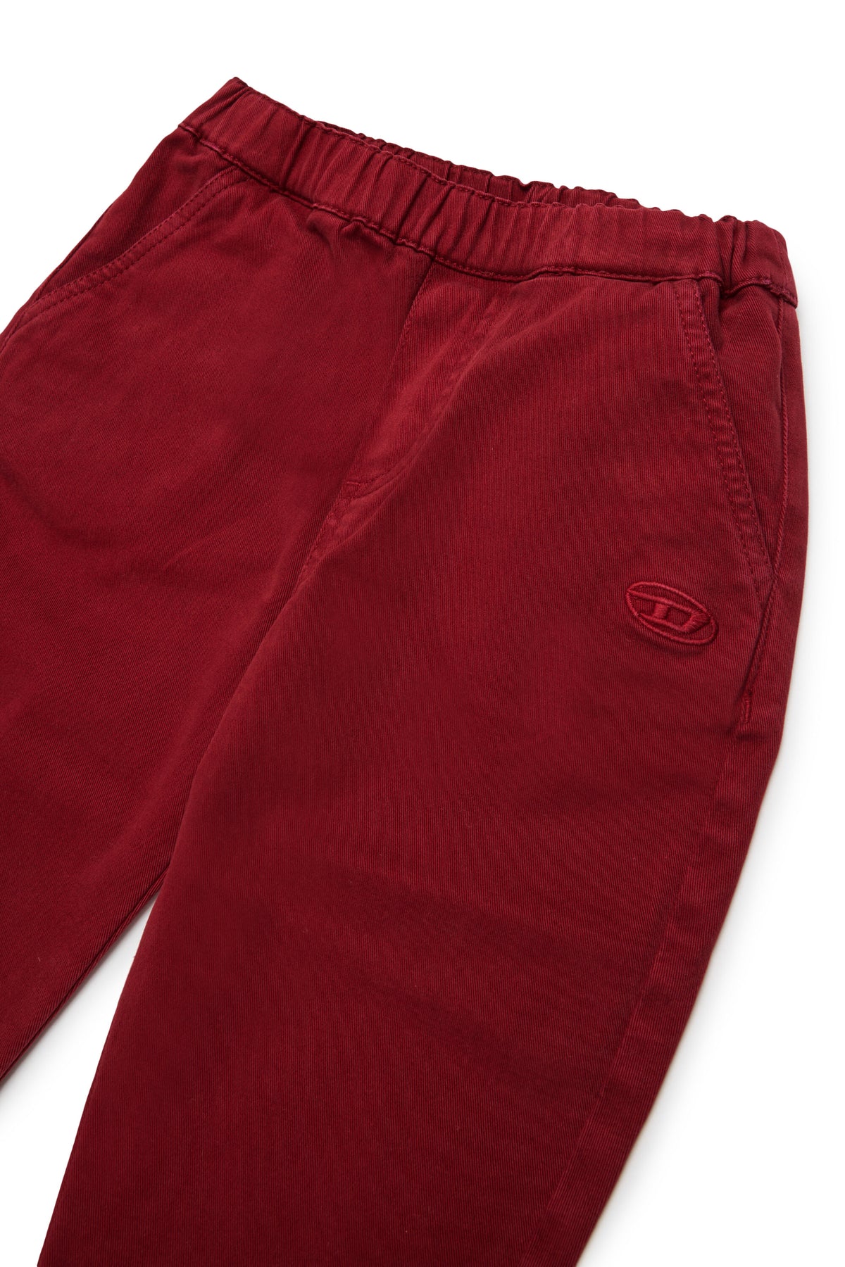 Chino pants with logo