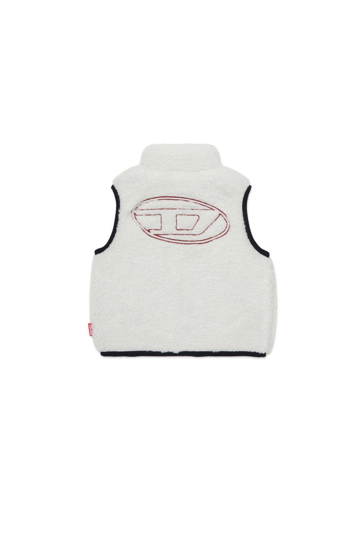 Gilet en teddy avec logo
