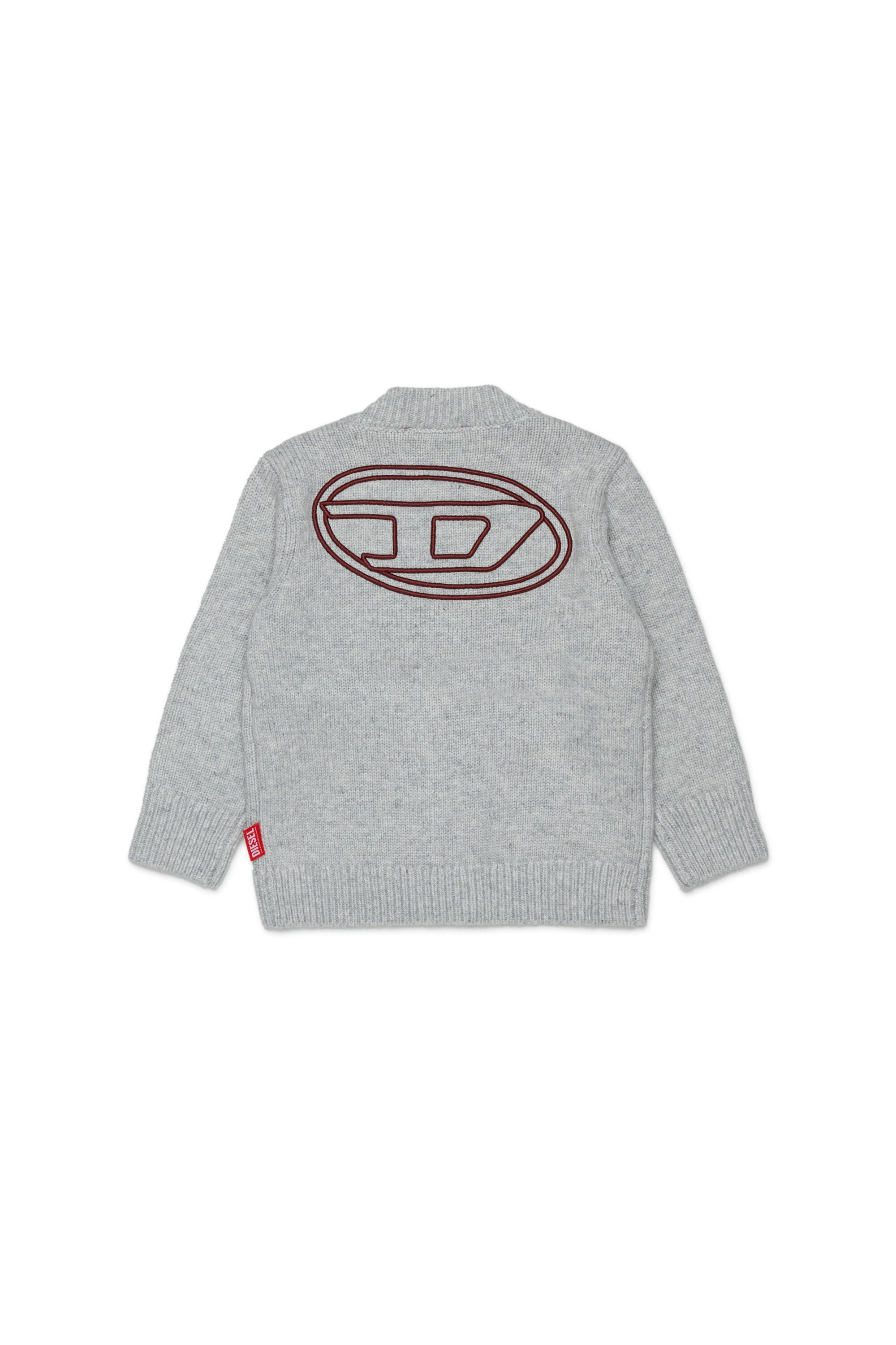 Cardigan avec logo au dos