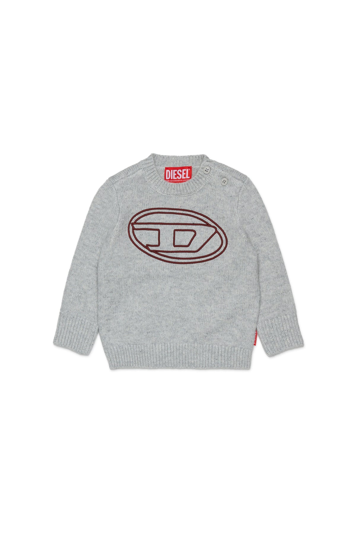 Jersey de cuello redondo con logo