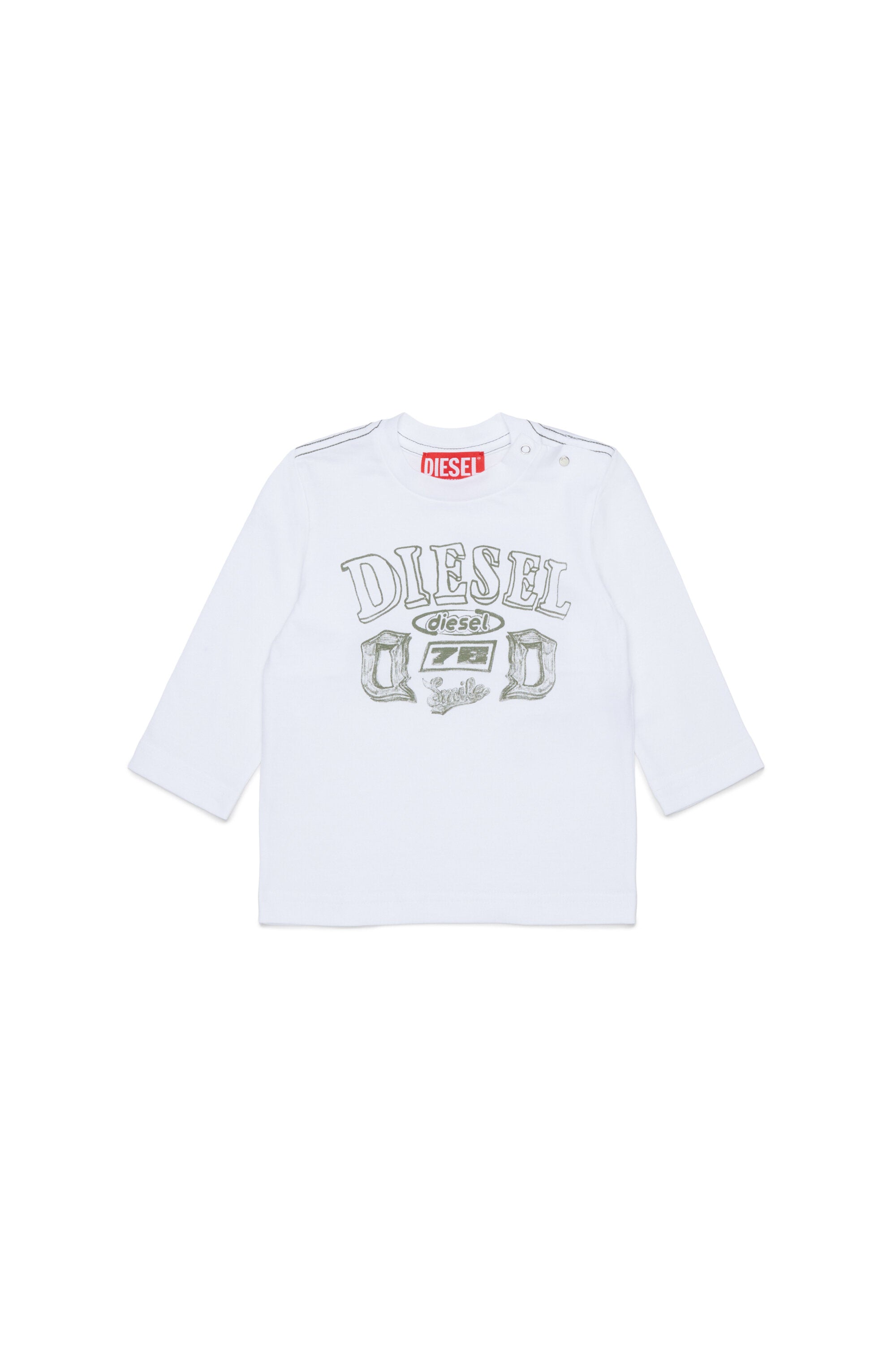 Camiseta de manga larga con logo
