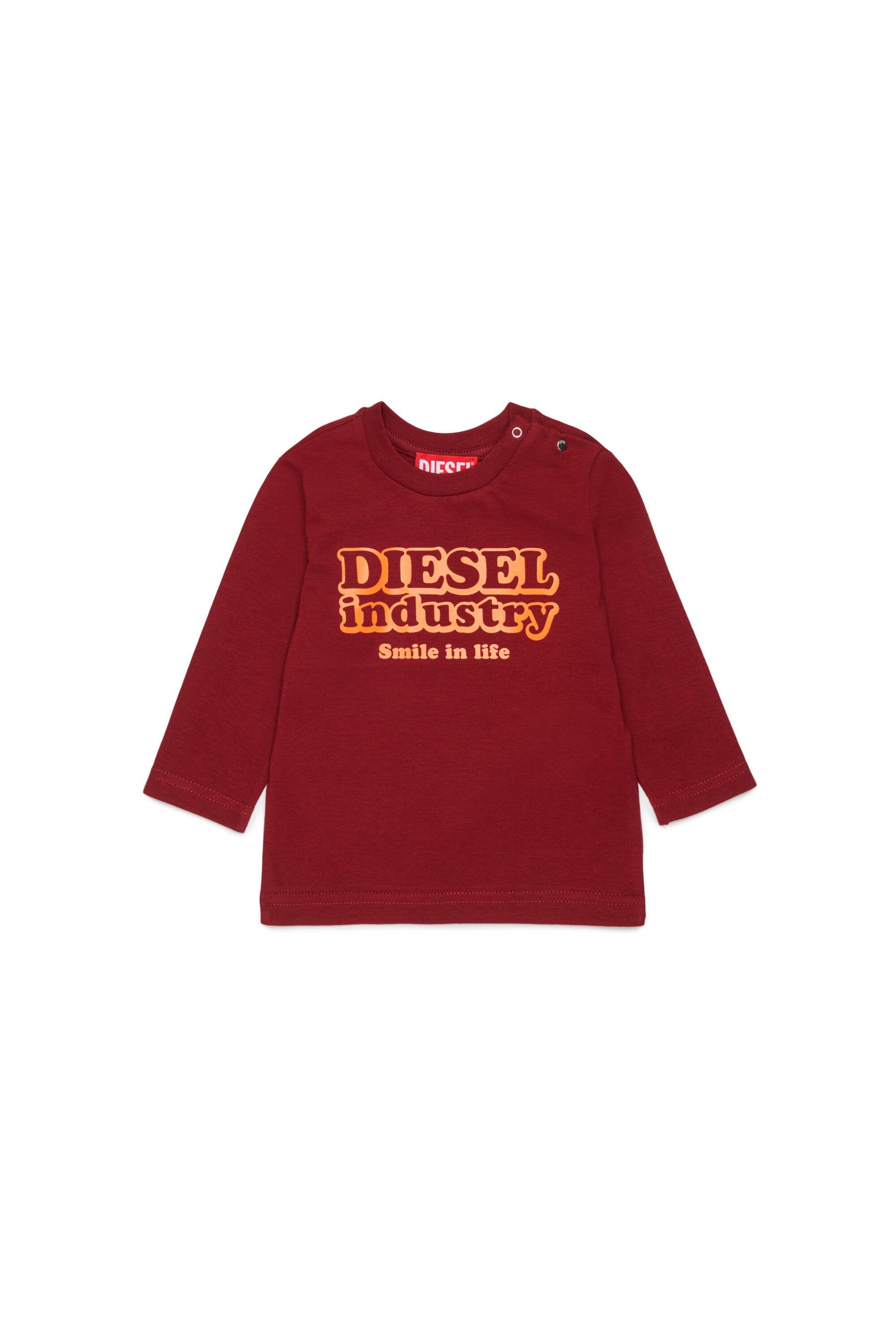 Camiseta de manga larga con logo