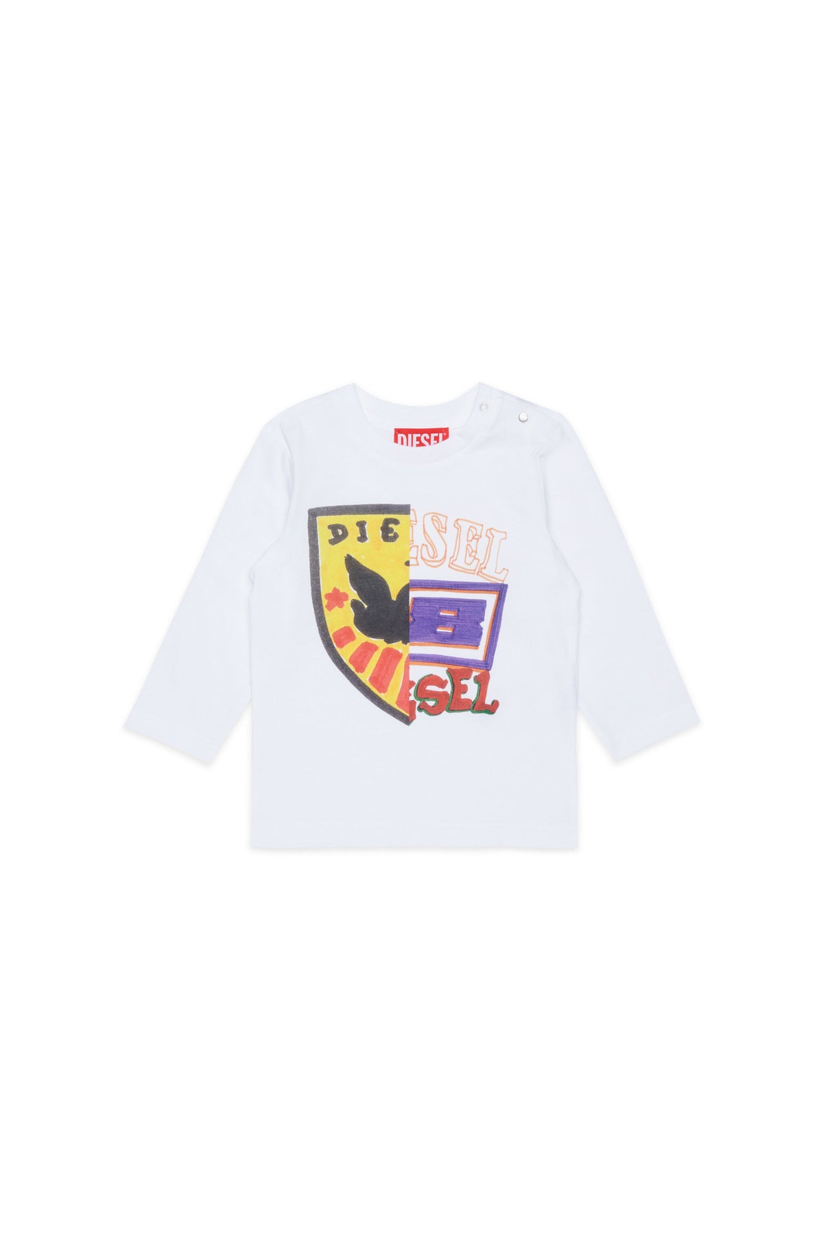 Camiseta de manga larga con logo