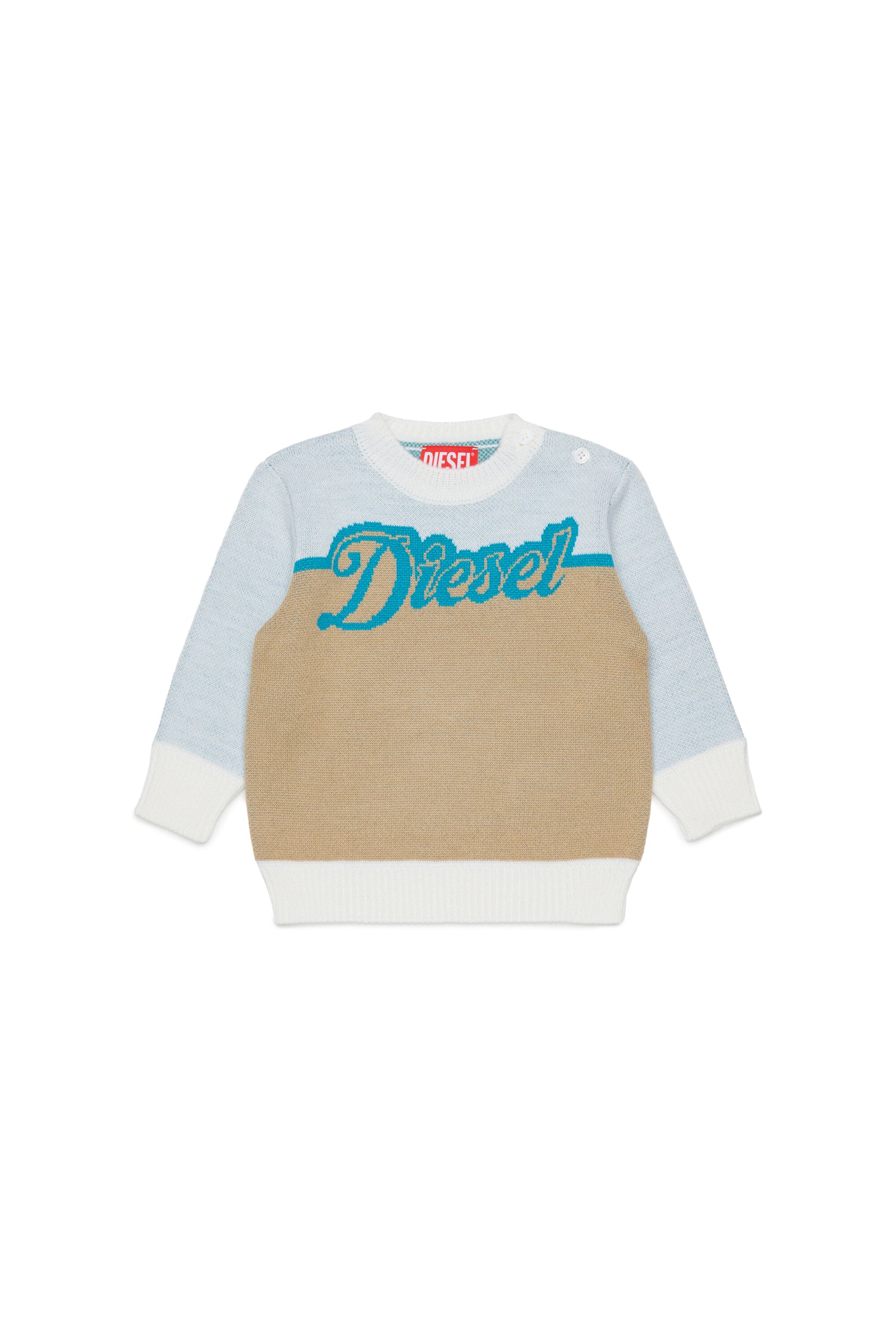 Pull ras du cou avec logo