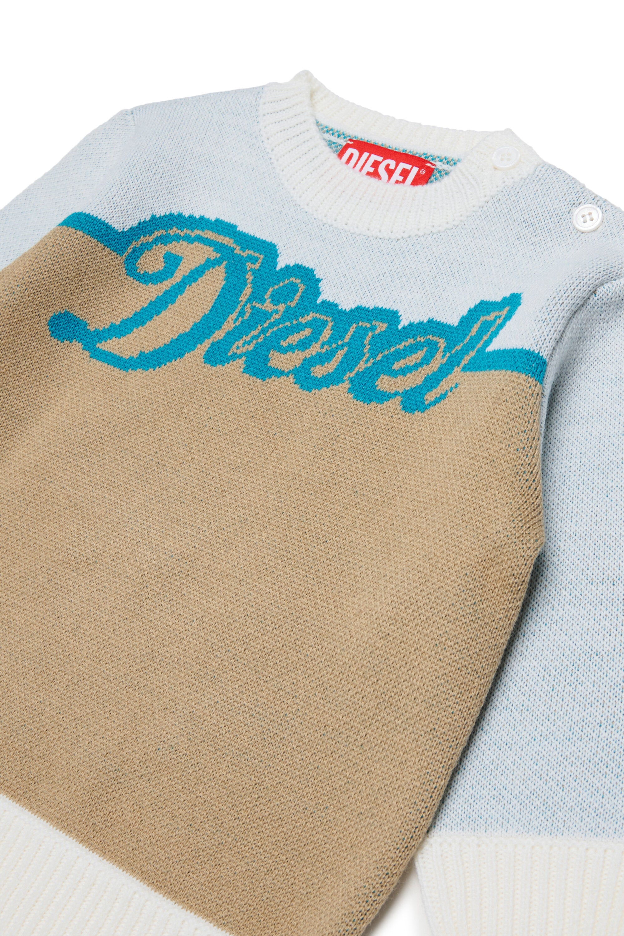 Pull ras du cou avec logo