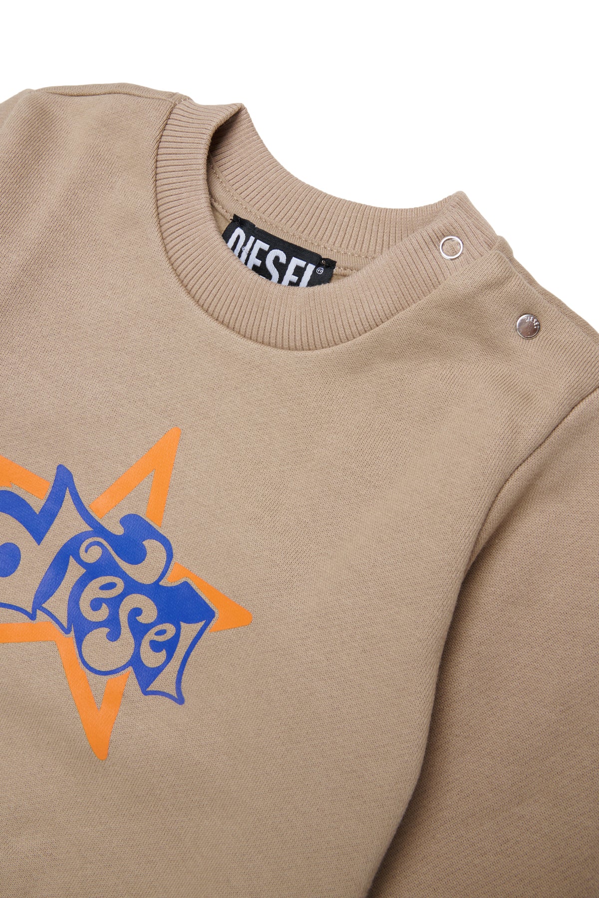 Sweat-shirt col rond avec logo