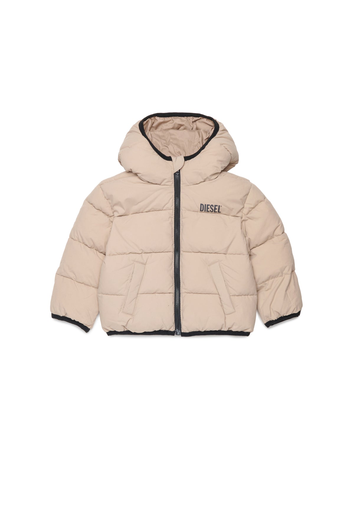 Veste matelassée avec logo imprimé