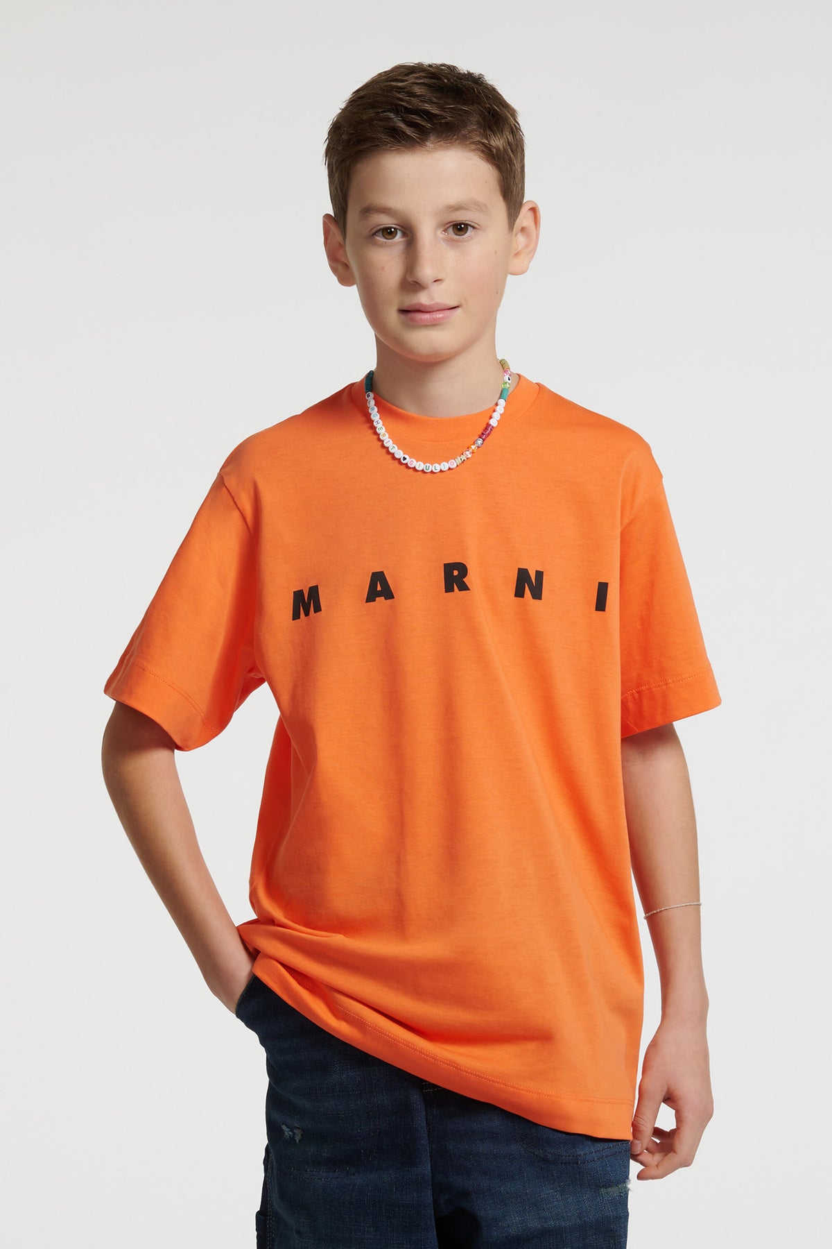 Camiseta de jersey con logotipo