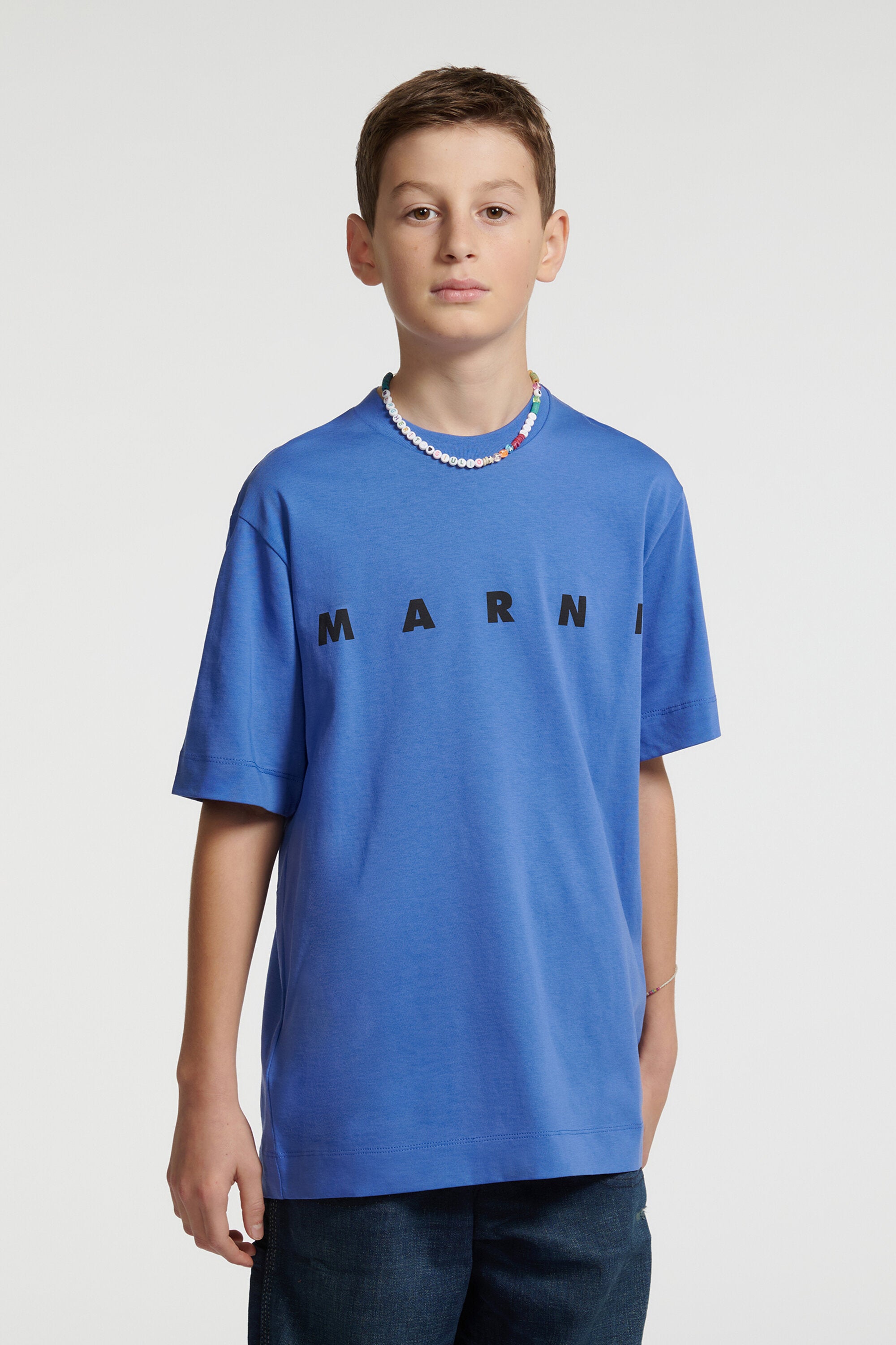 Jersey t-shirt with logo
