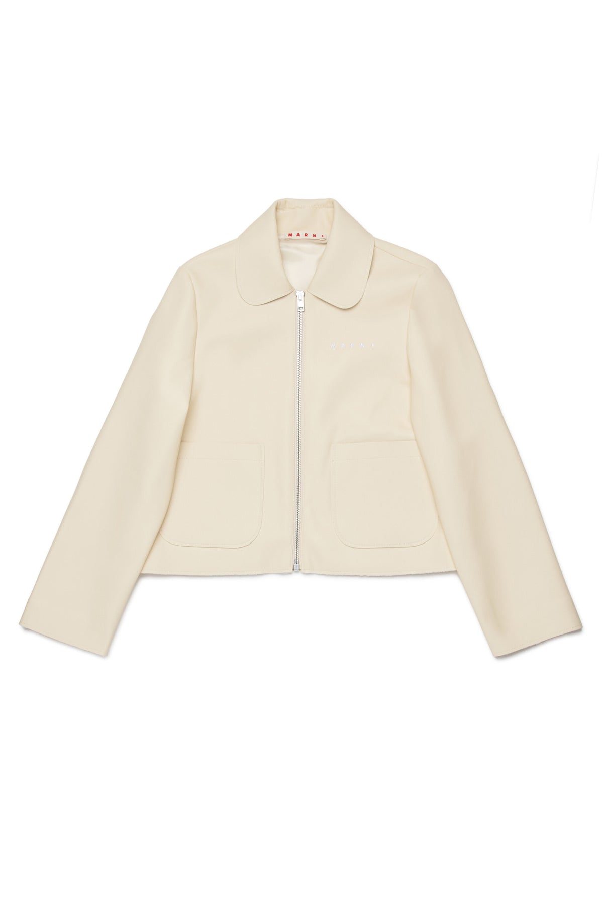 Veste en tissu enduit avec logo