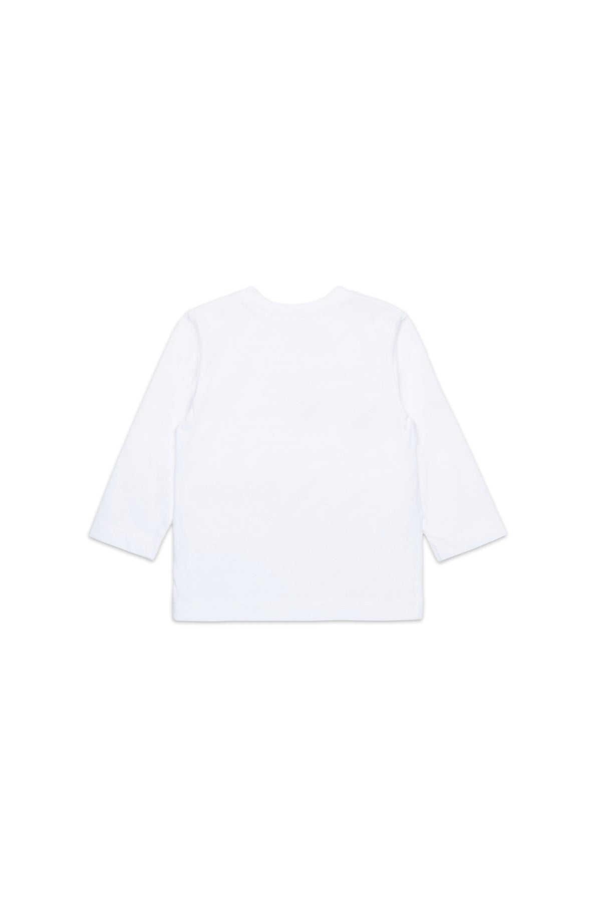 Camiseta de manga larga de jersey con logotipo