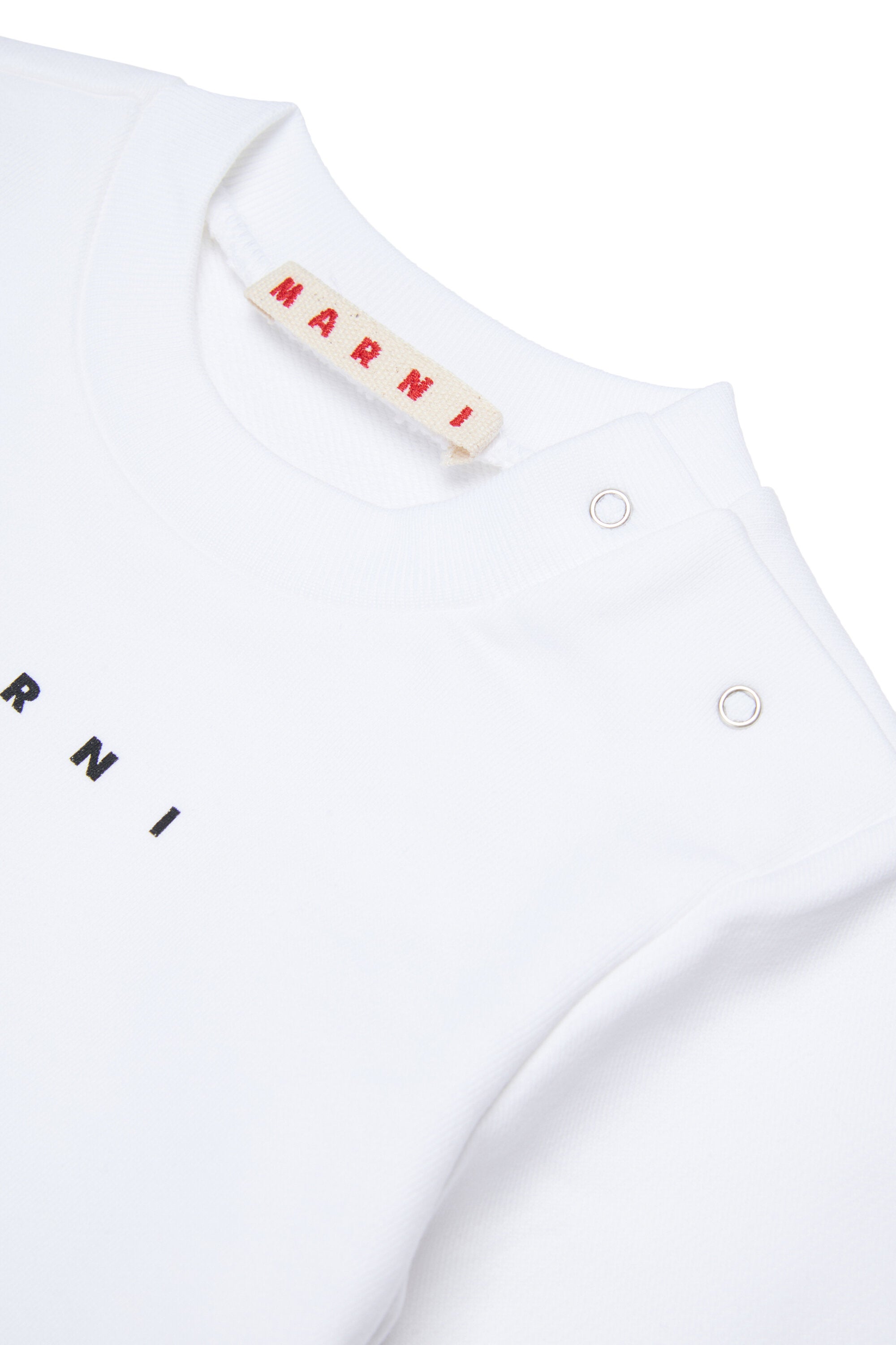 Sweat-shirt à col ras du cou avec logo Marni