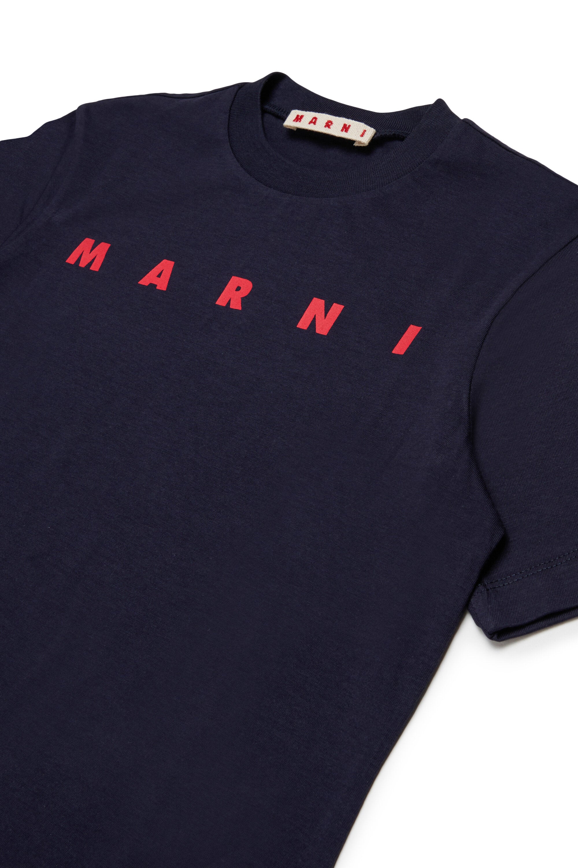 T-shirt en jersey avec logo Marni