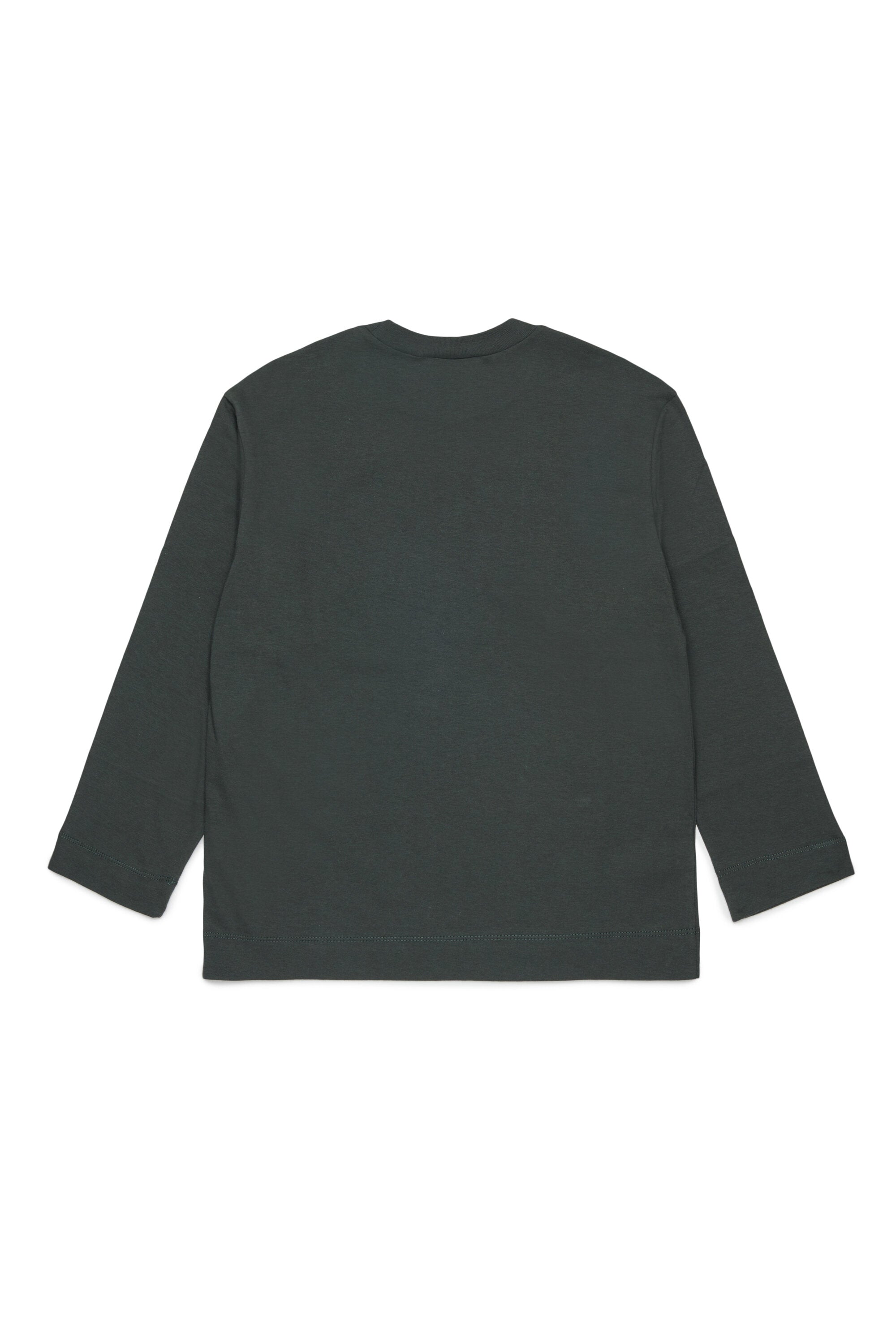 T-shirt en jersey à manches longues avec logo Marni