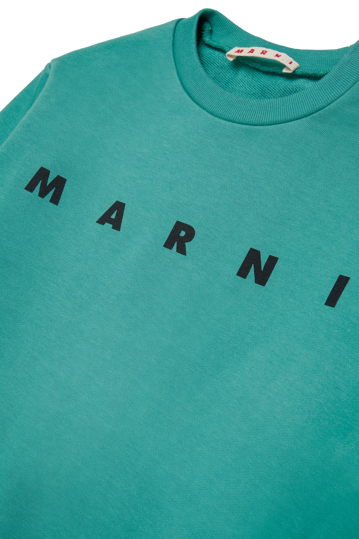 Sweat-shirt à col ras du cou avec logo Marni