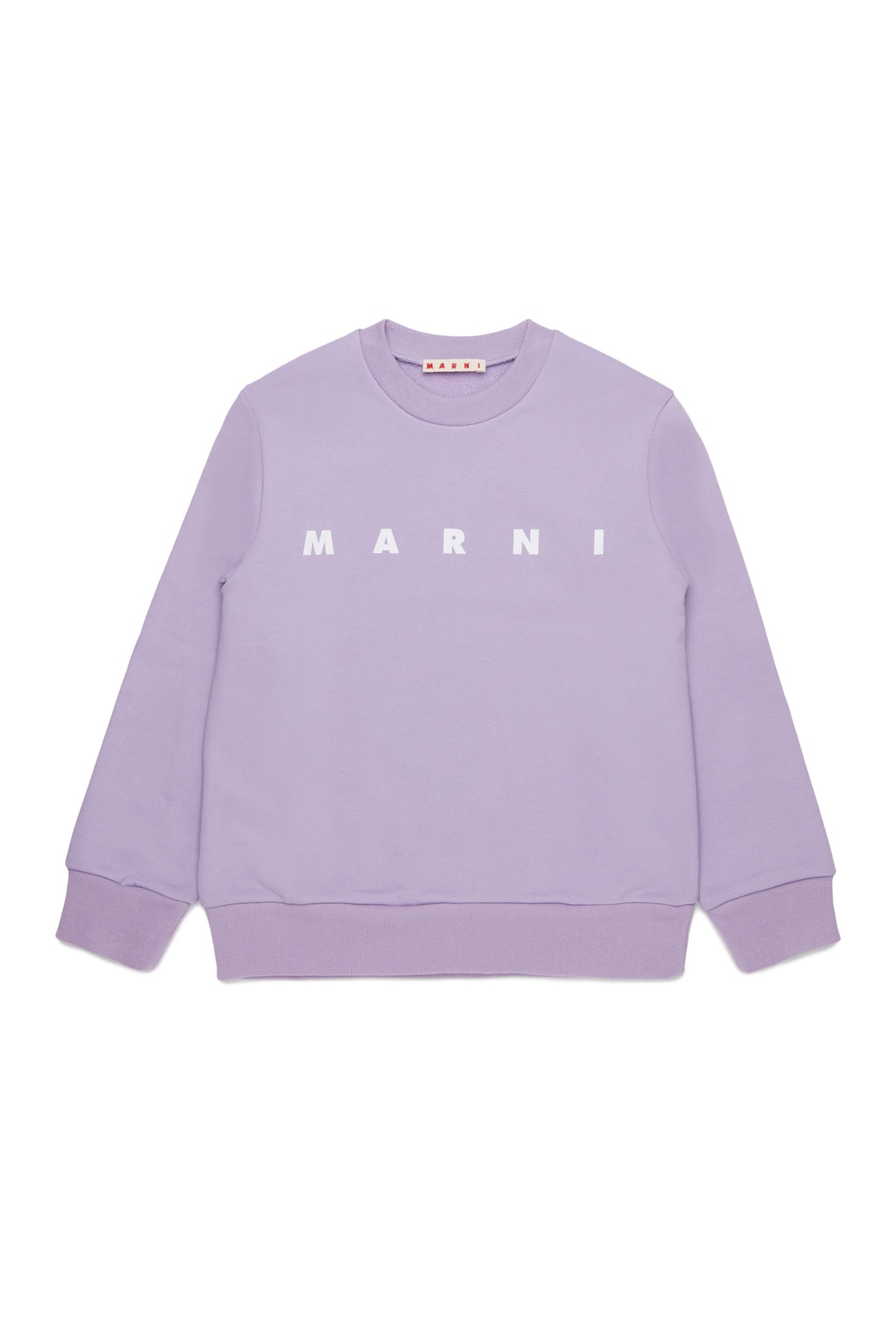 Sudadera de cuello redondo con logo Marni