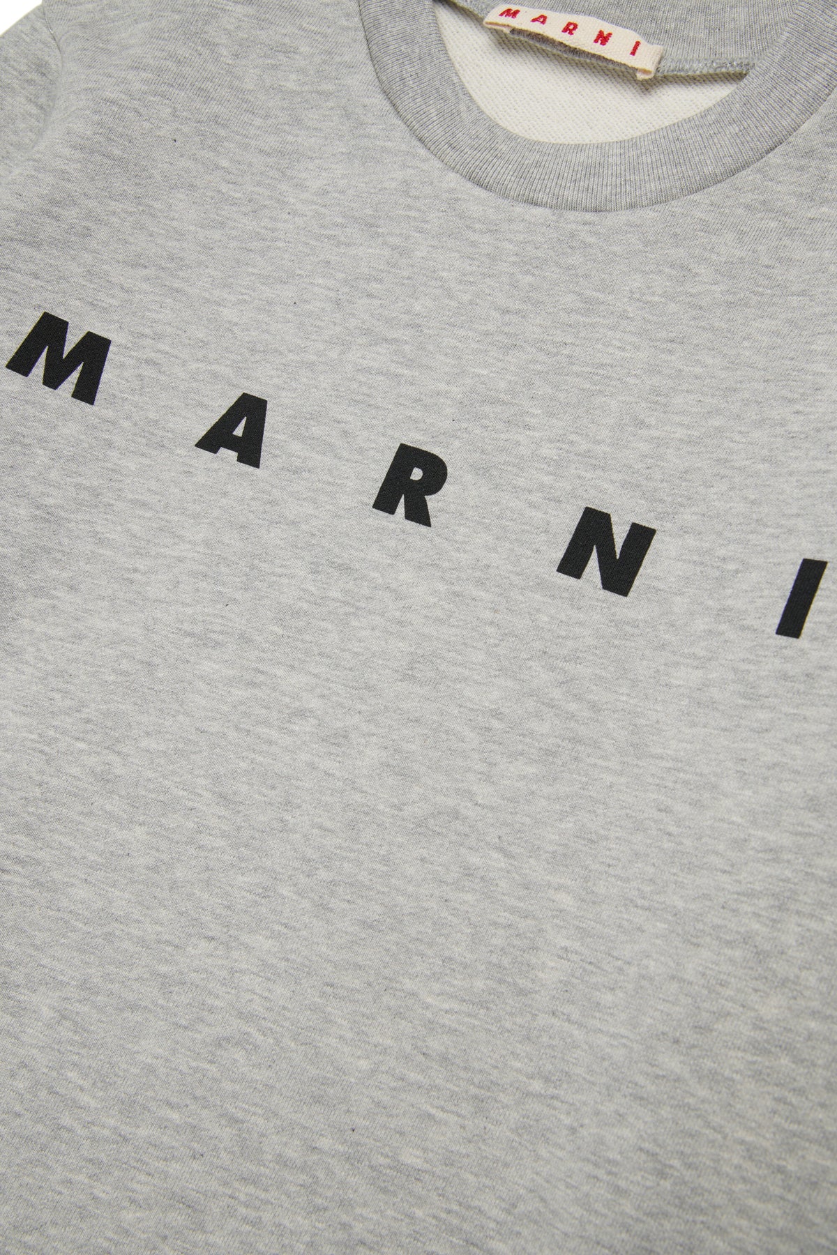 Sweat-shirt à col ras du cou avec logo Marni
