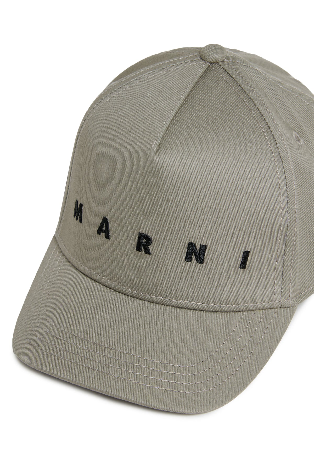 Casquette de baseball en gabardine avec logo