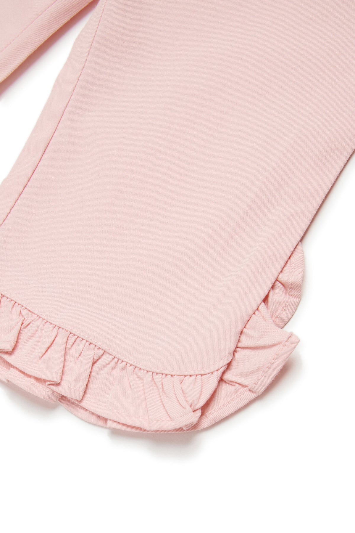 Pantalones con detalle de volante