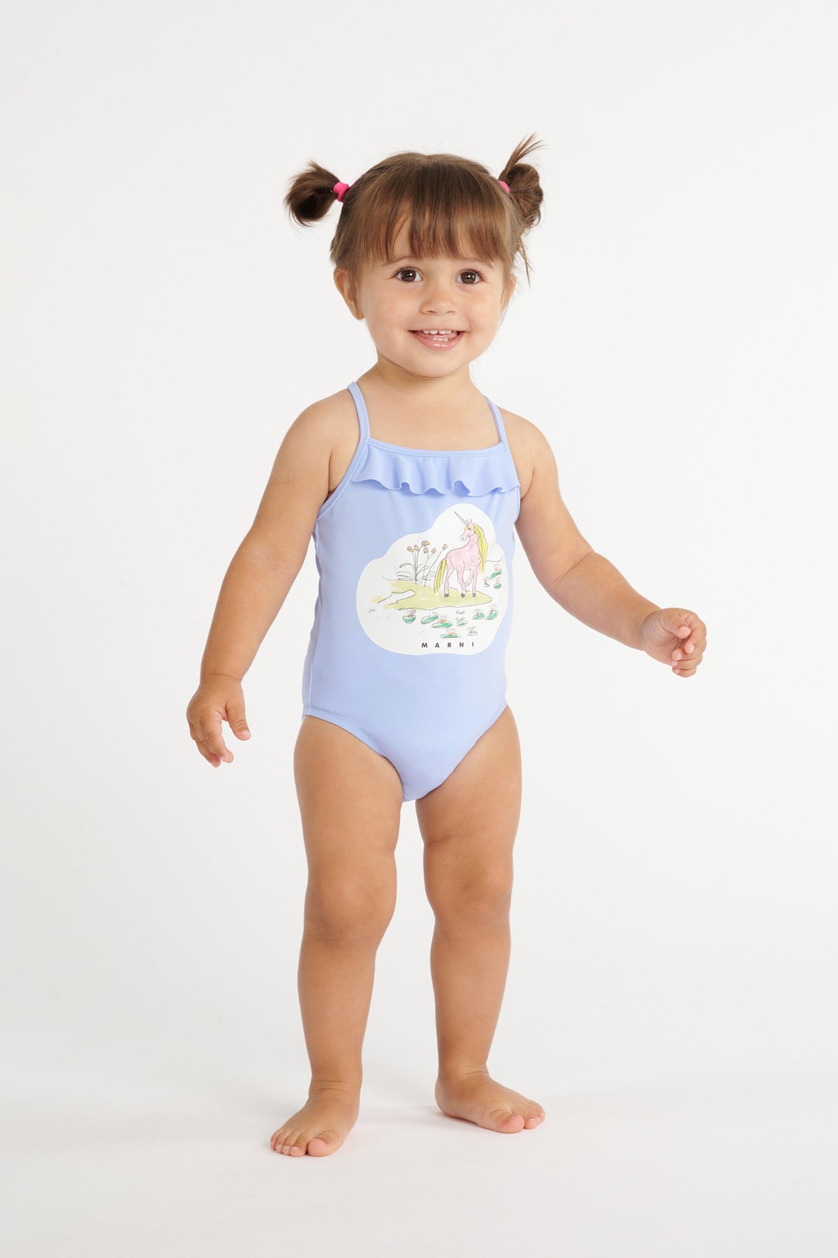 Maillot de bain une pièce avec logo imprimé
