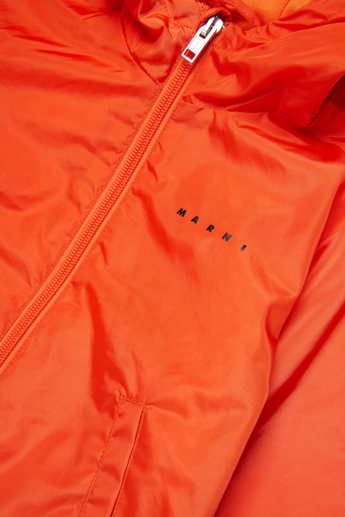 Cazadora con logo estampado