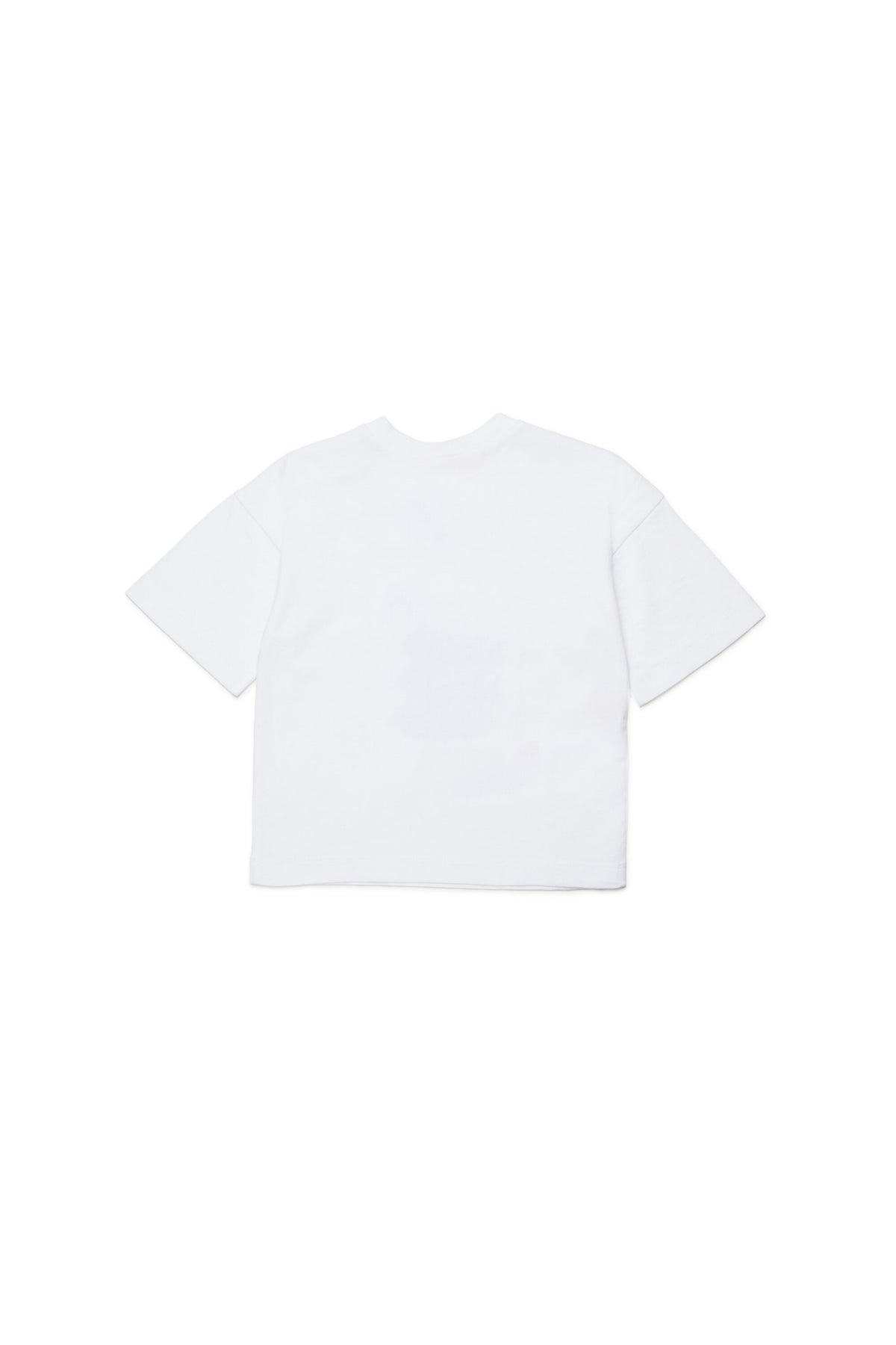 T-shirt with giraffe print and logo