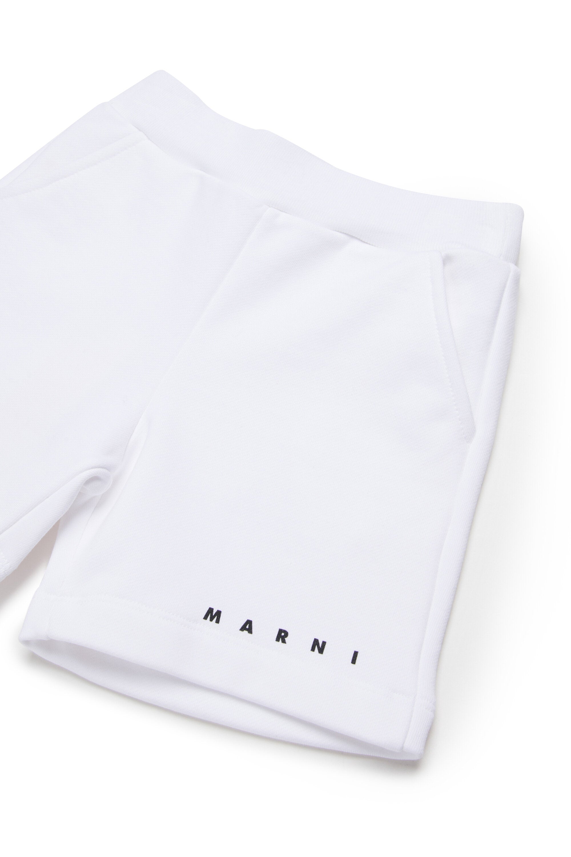 Short en molleton avec logo