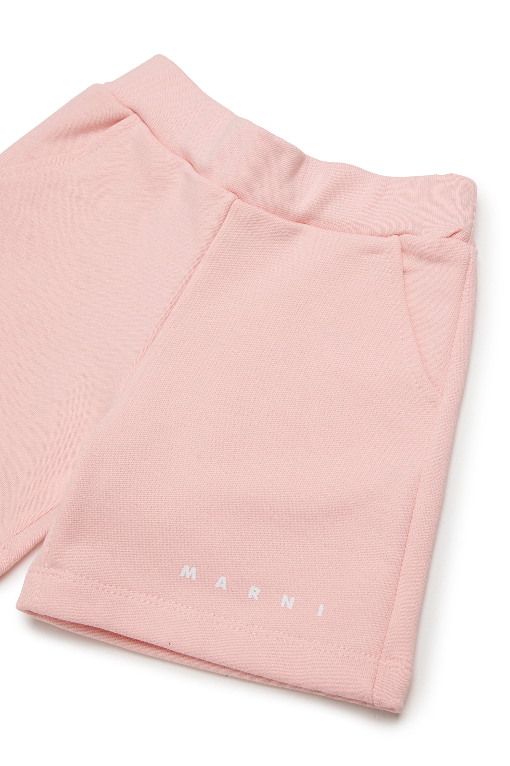 Short en molleton avec logo