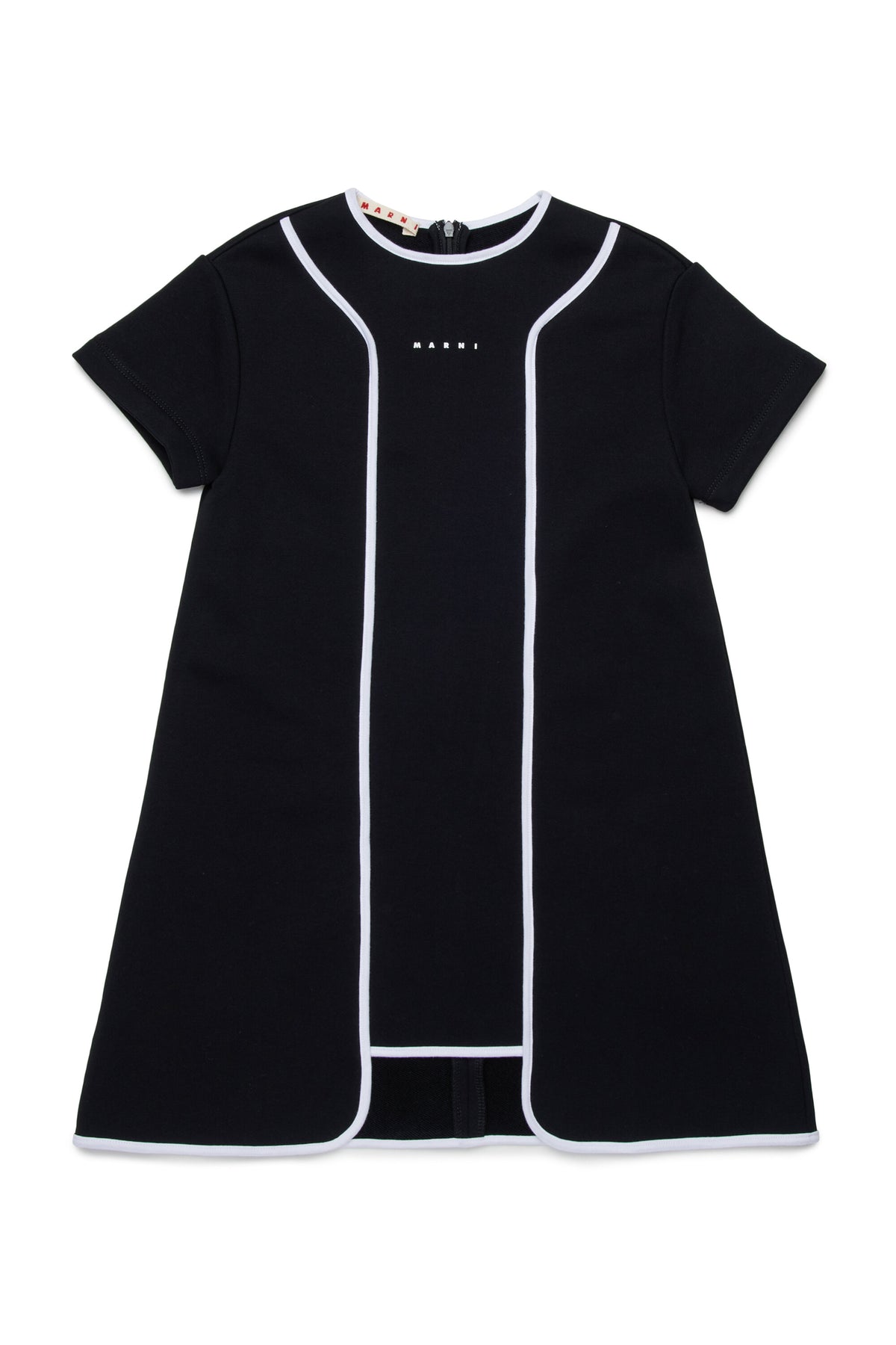 Robe à manches courtes et ligne droite
