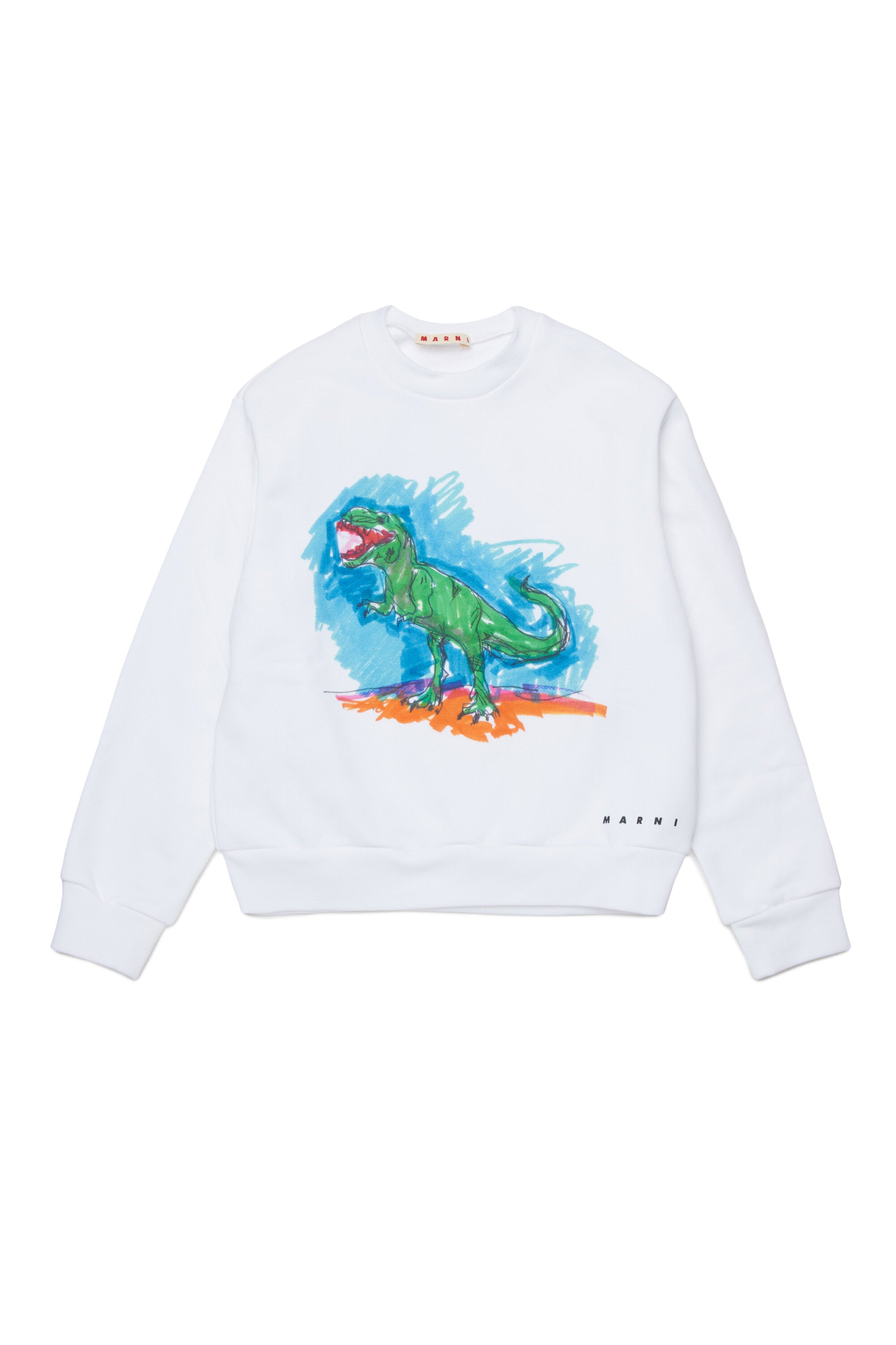 Sweatshirt à col rond avec logo à thème Jurassic World