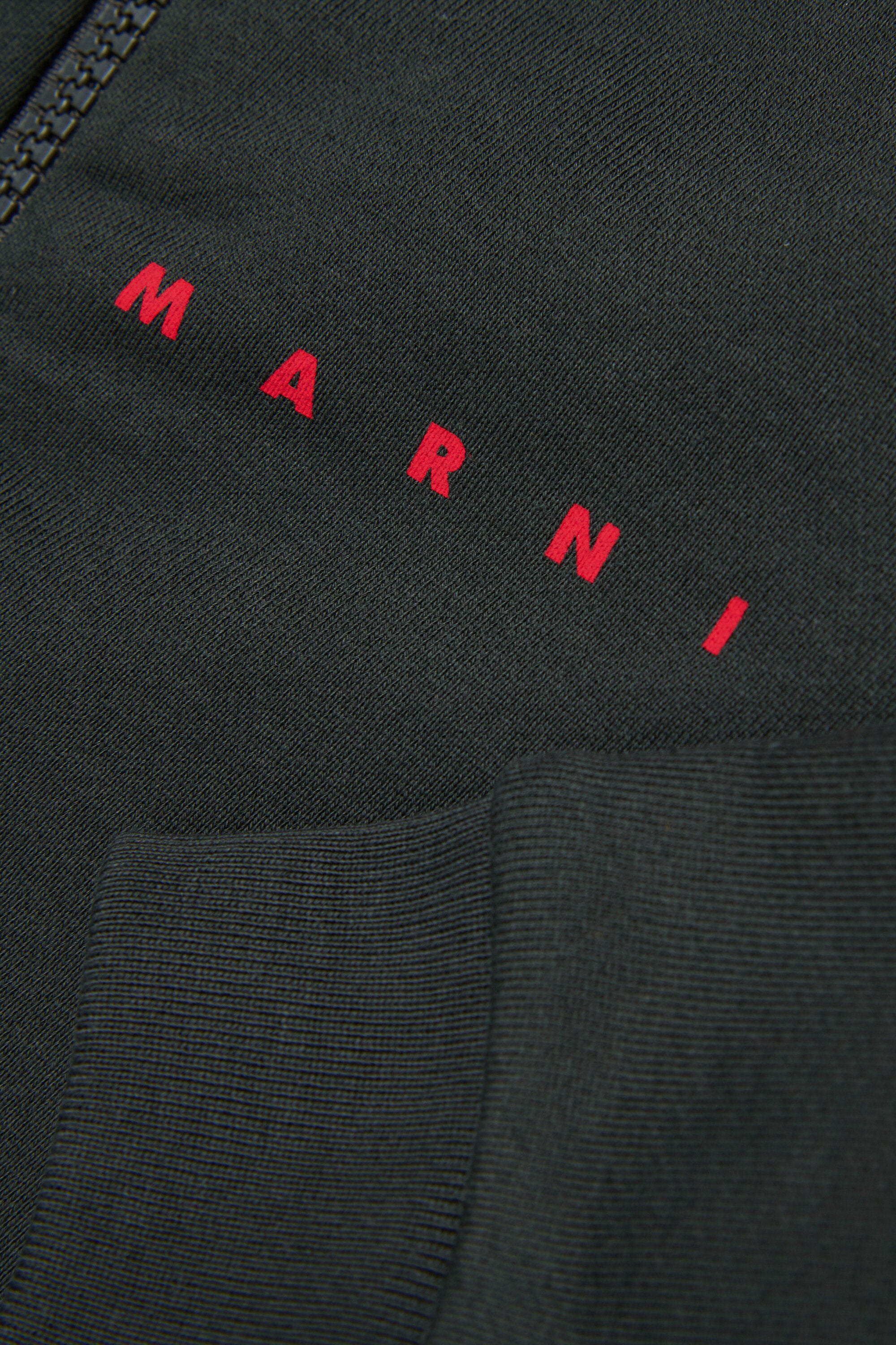 Sweat à fermeture zippée complète avec logo