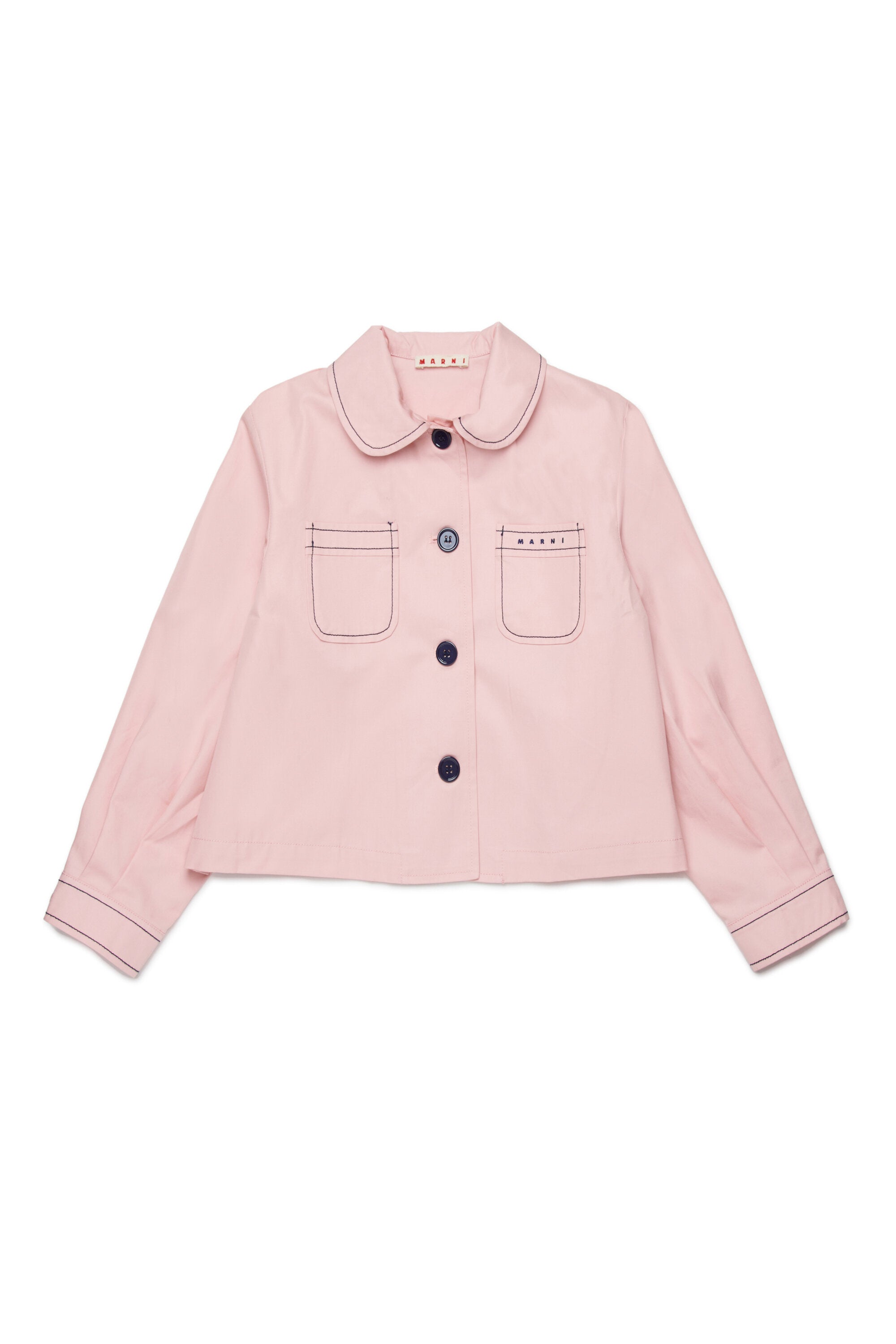 Chaqueta con logotipo estampado