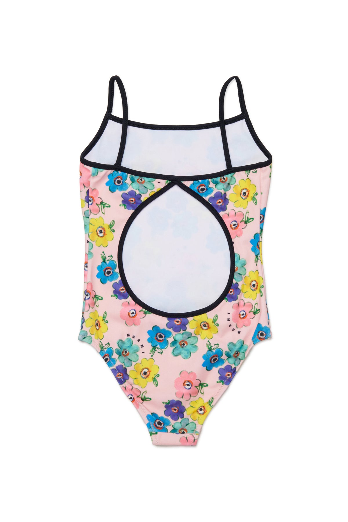 Maillot une pièce à fleurs