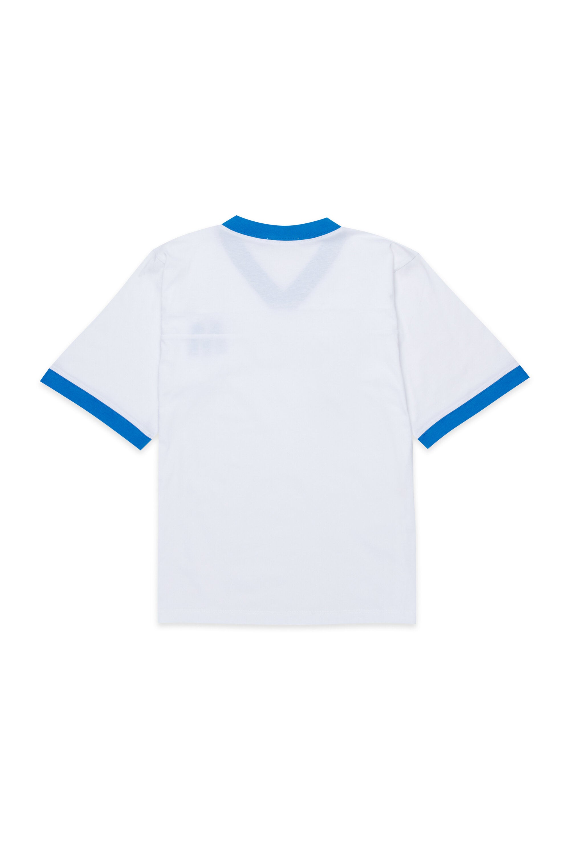 Camiseta escote en V con logo