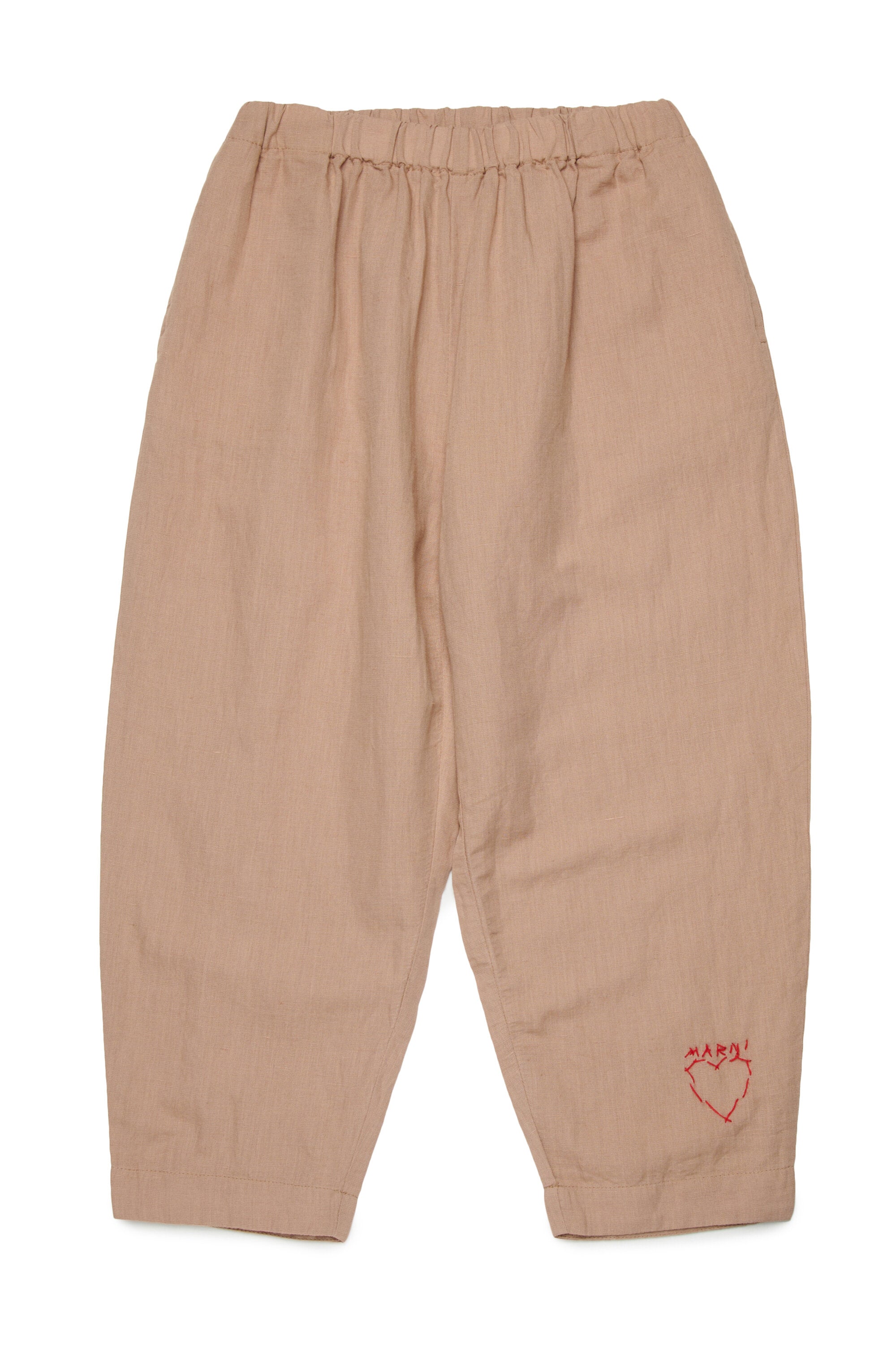 Pantalon avec logo brodé
