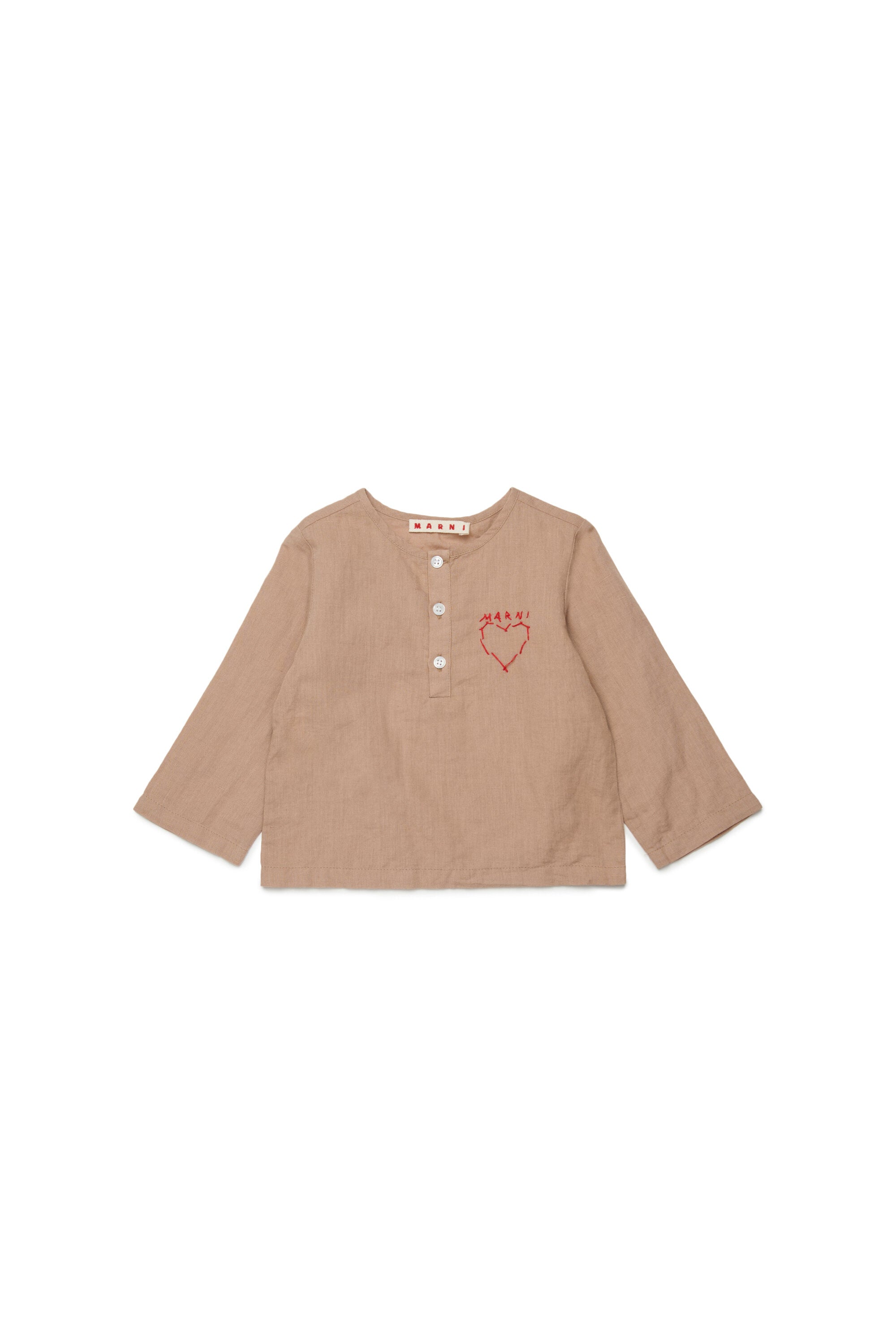 Camisa de manga larga con logo