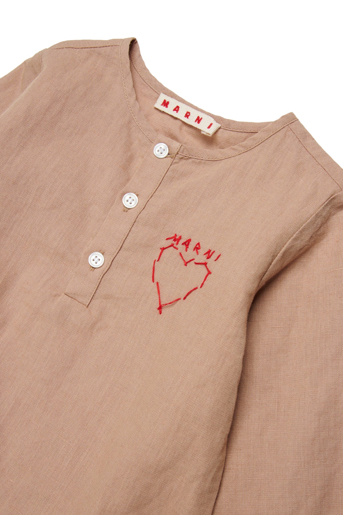 Chemise à manches longues avec logo