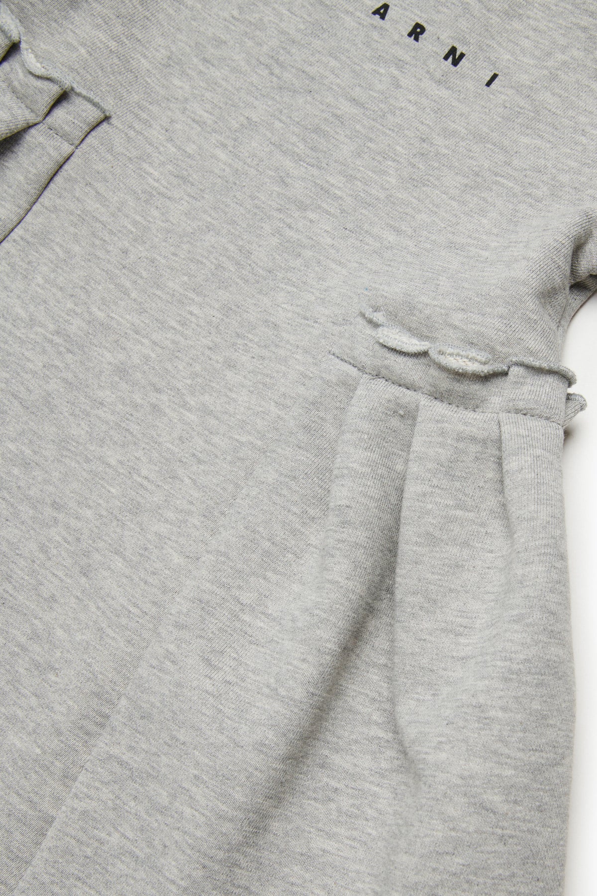 Vestido corto con logo