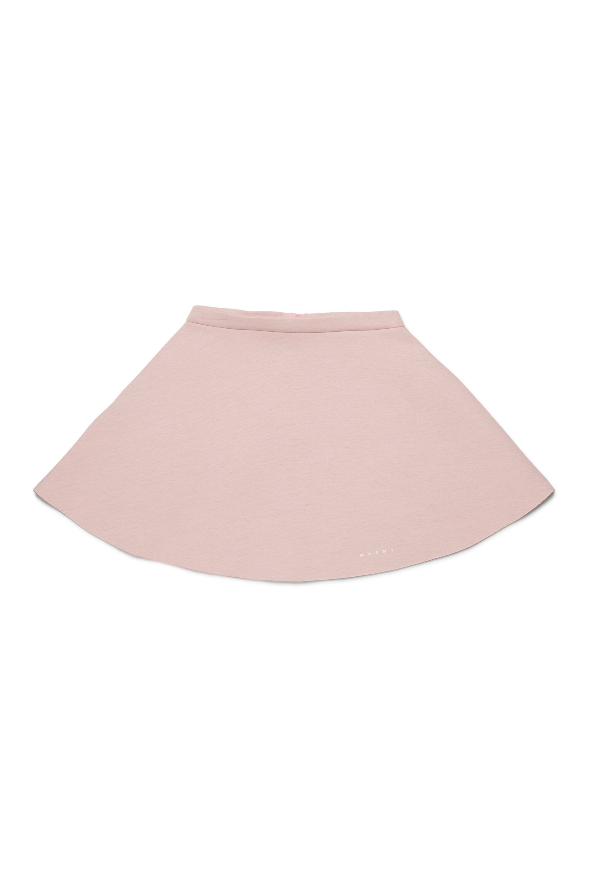 Mini skirt with logo