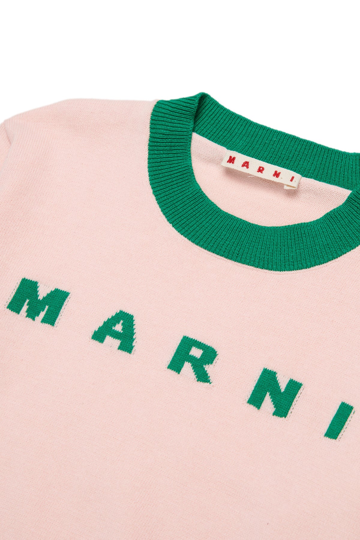 Jersey de cuello redondo con logo