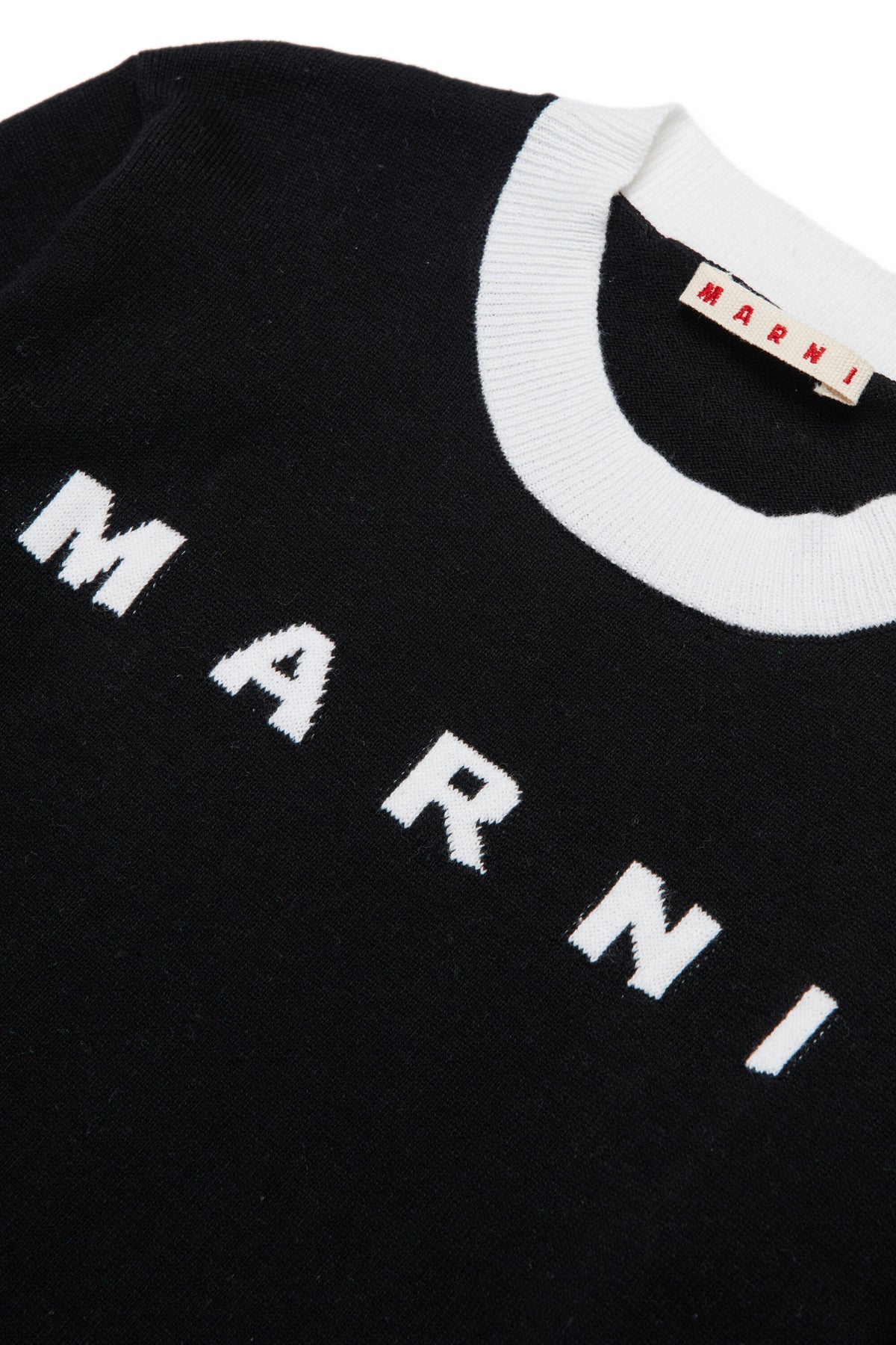 Crew-neck pullover with logo