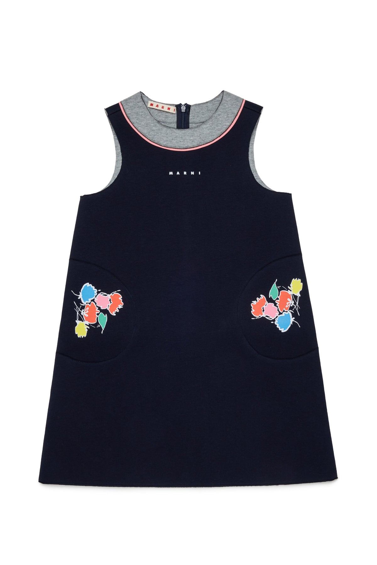 Robe sans manches avec logo