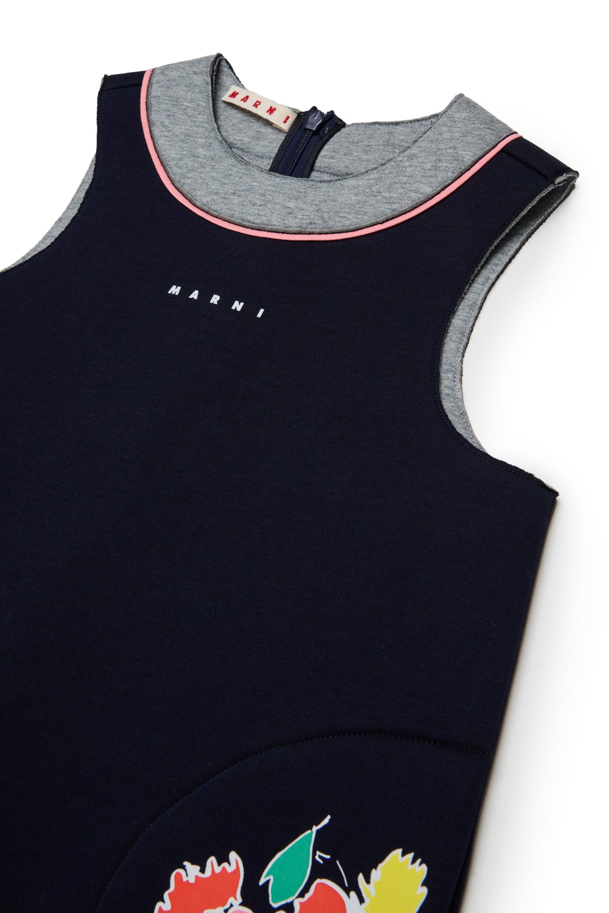 Robe sans manches avec logo