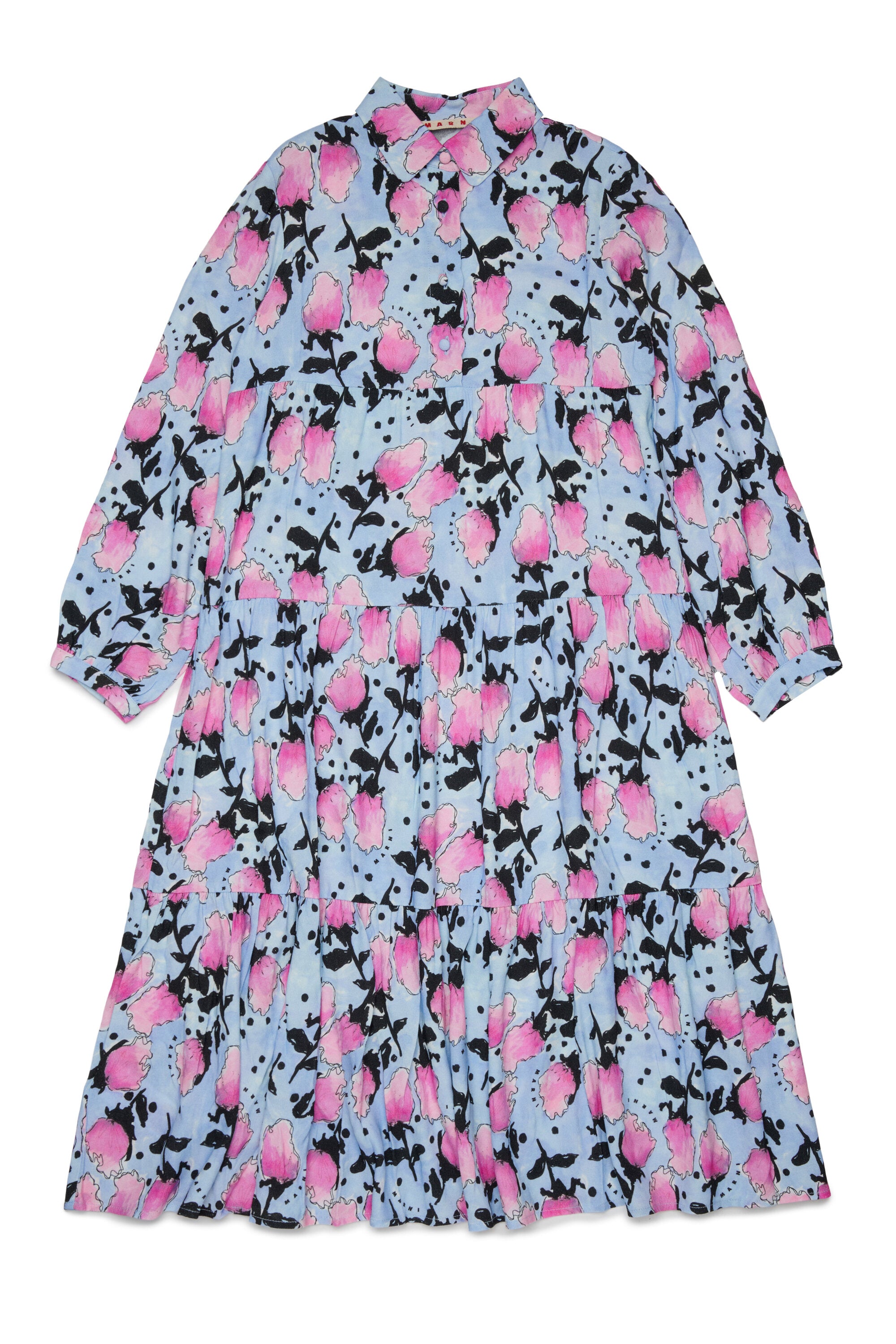 Robe à motif fleuri