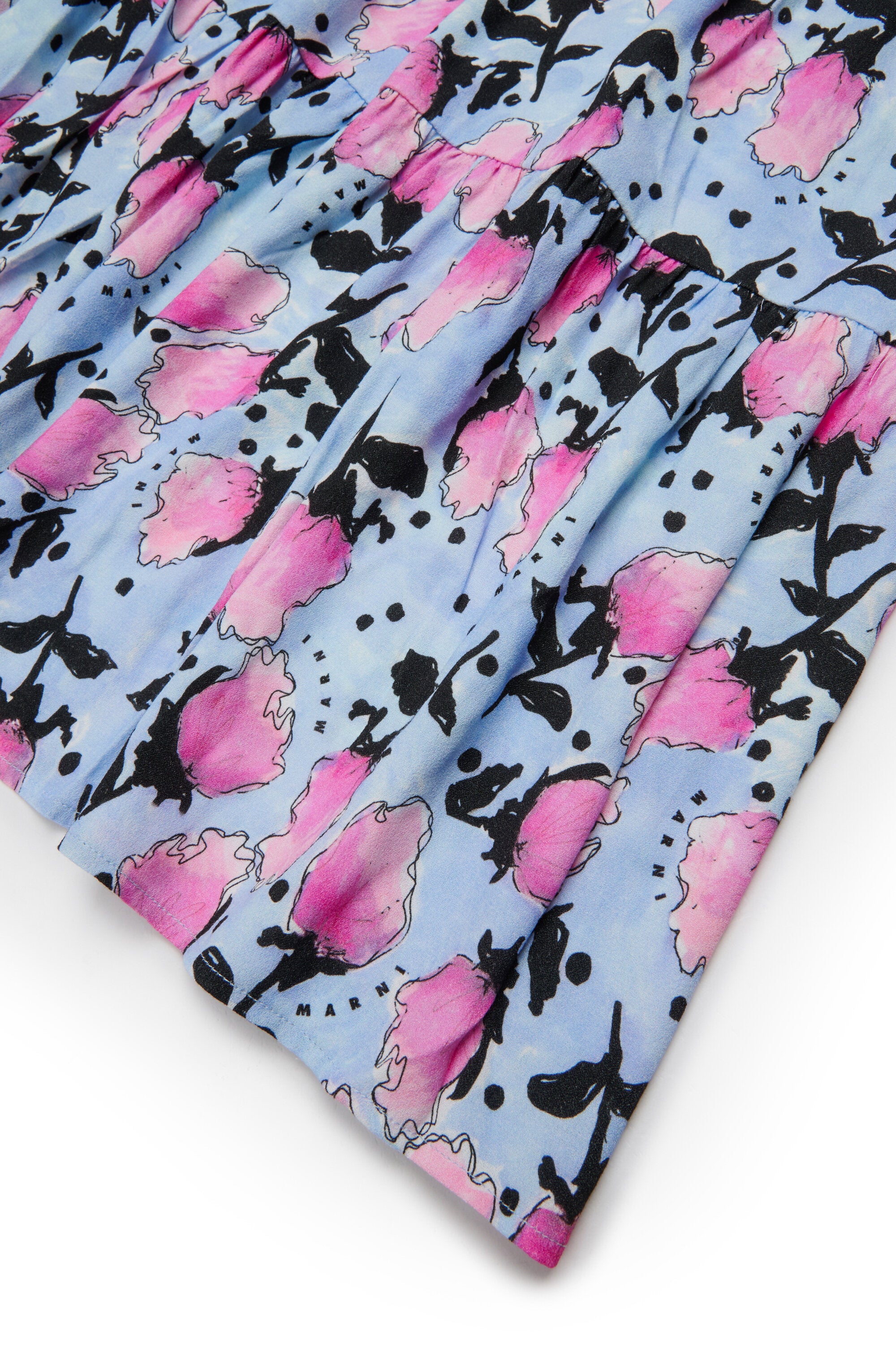 Robe à motif fleuri
