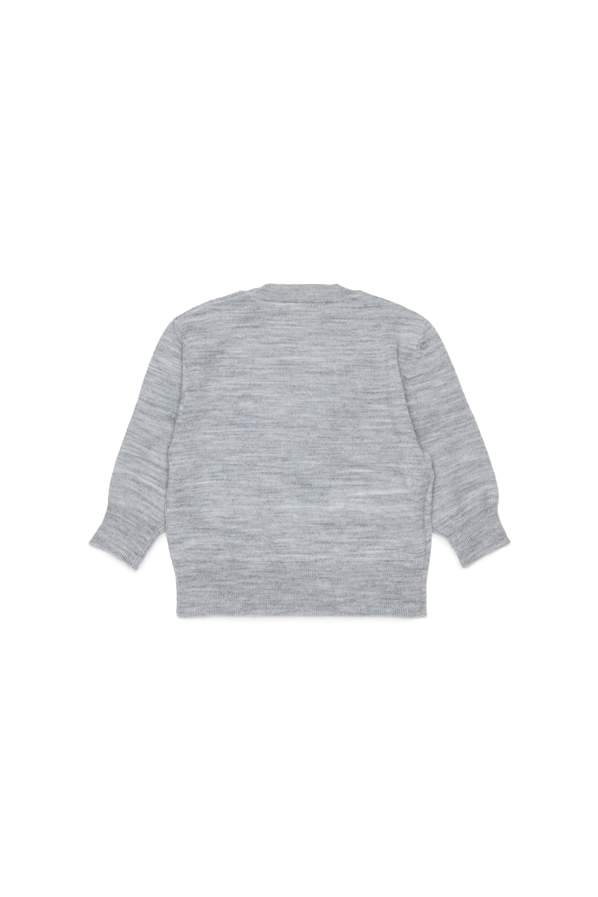 Jersey de cuello redondo con motivo bordado