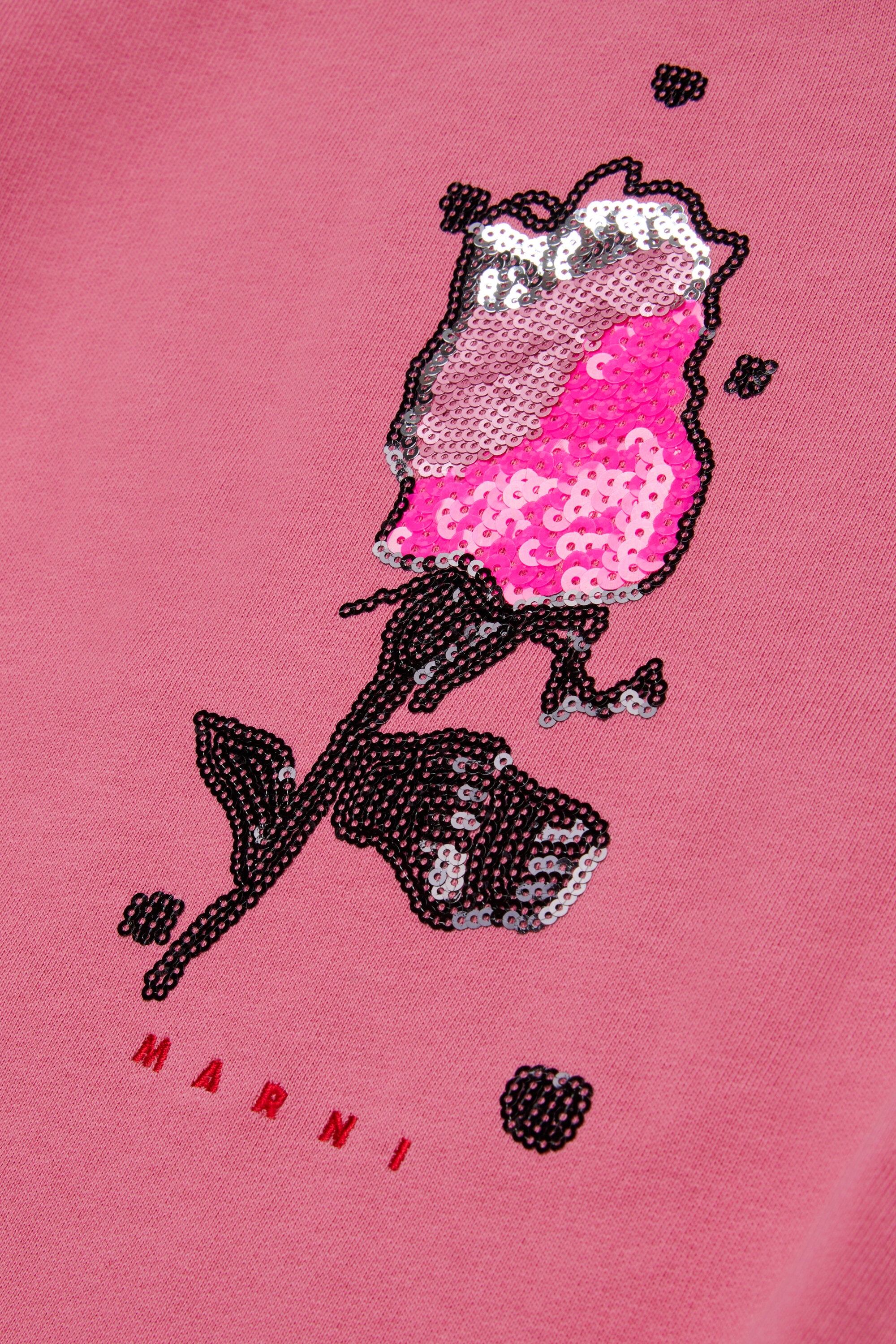 Sweat-shirt col rond avec logo