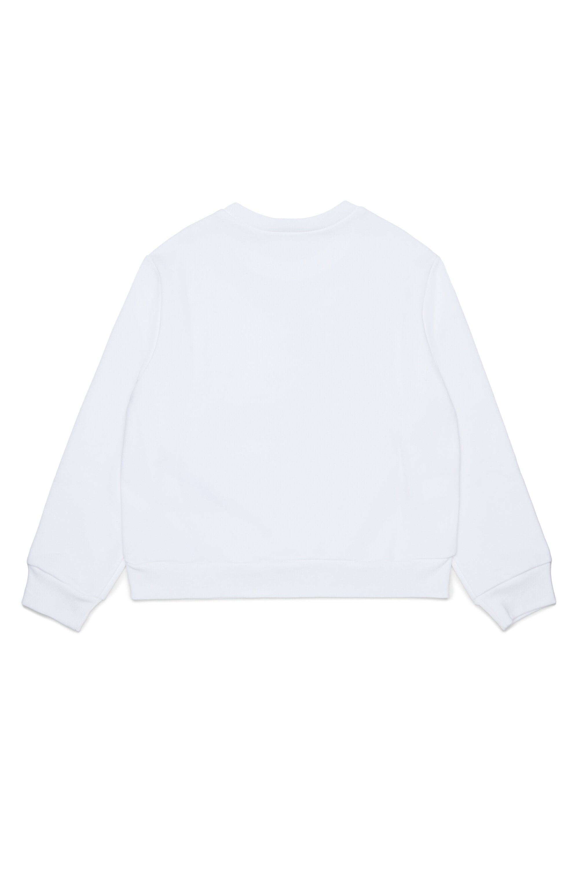 Sudadera de cuello redondo con estampado de skater