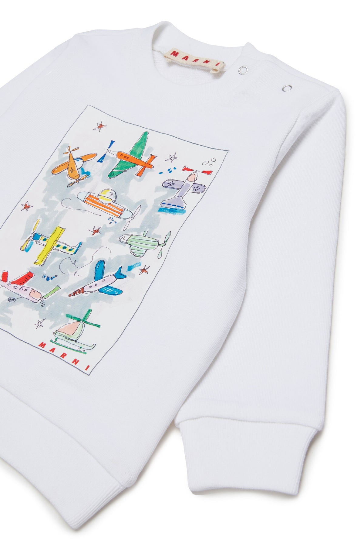 Sweat-shirt col rond avec logo